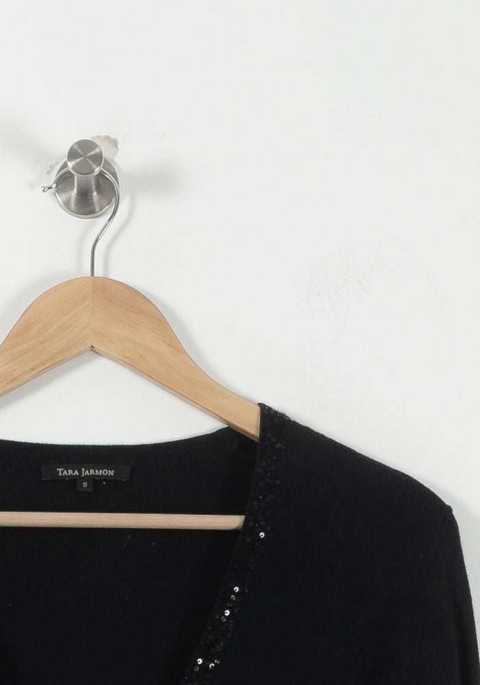 Cardigan TARA JARMON - Seconde Main Black