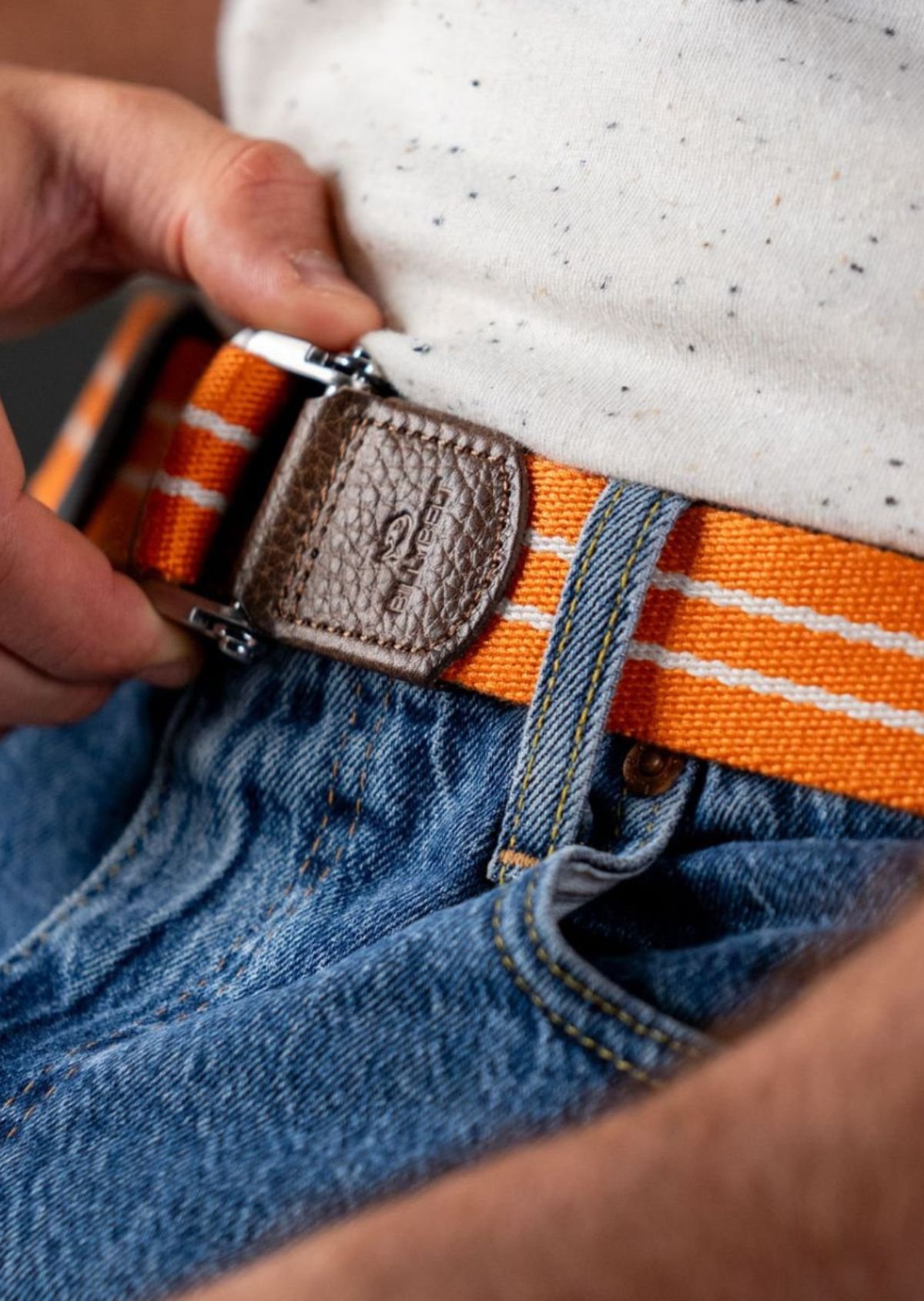 Strap belt BILLYBELT Orange