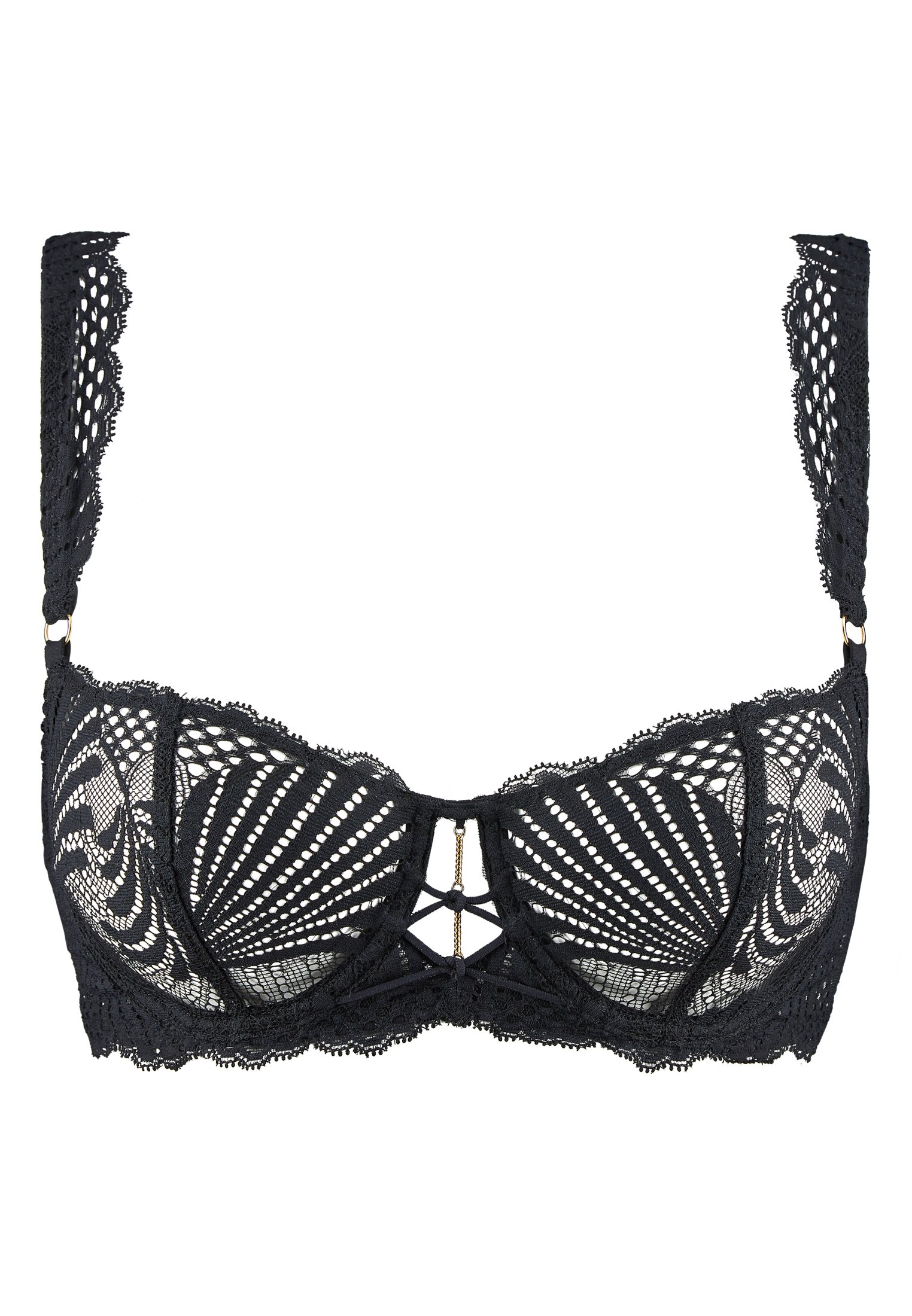 A Fleur De Toi demi-cup bra AUBADE Black