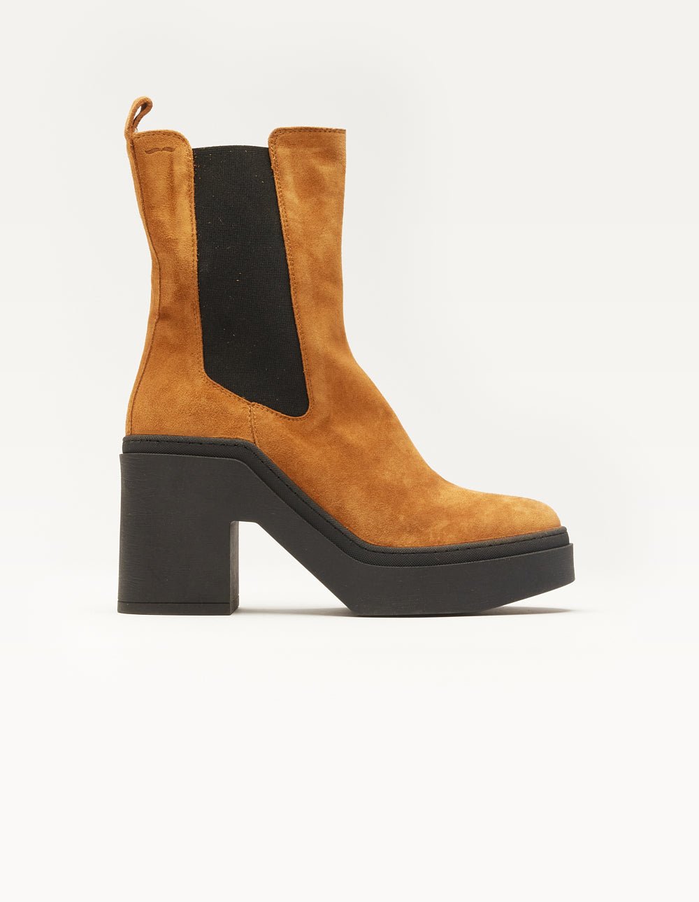 Heeled ankle boots ODAJE EX. M.MOUSTACHE Brown