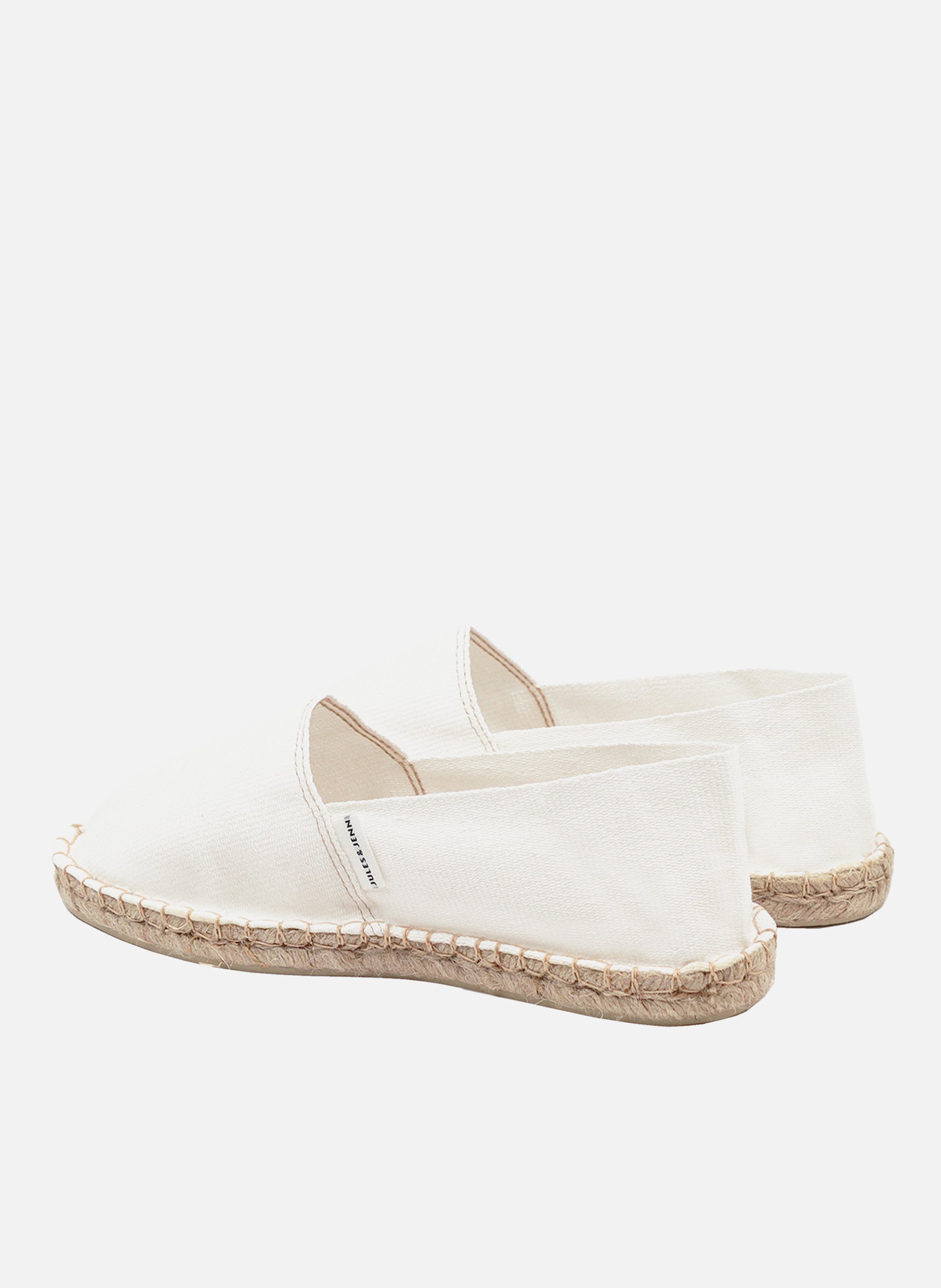 Cotton canvas espadrilles JULES & JENN White