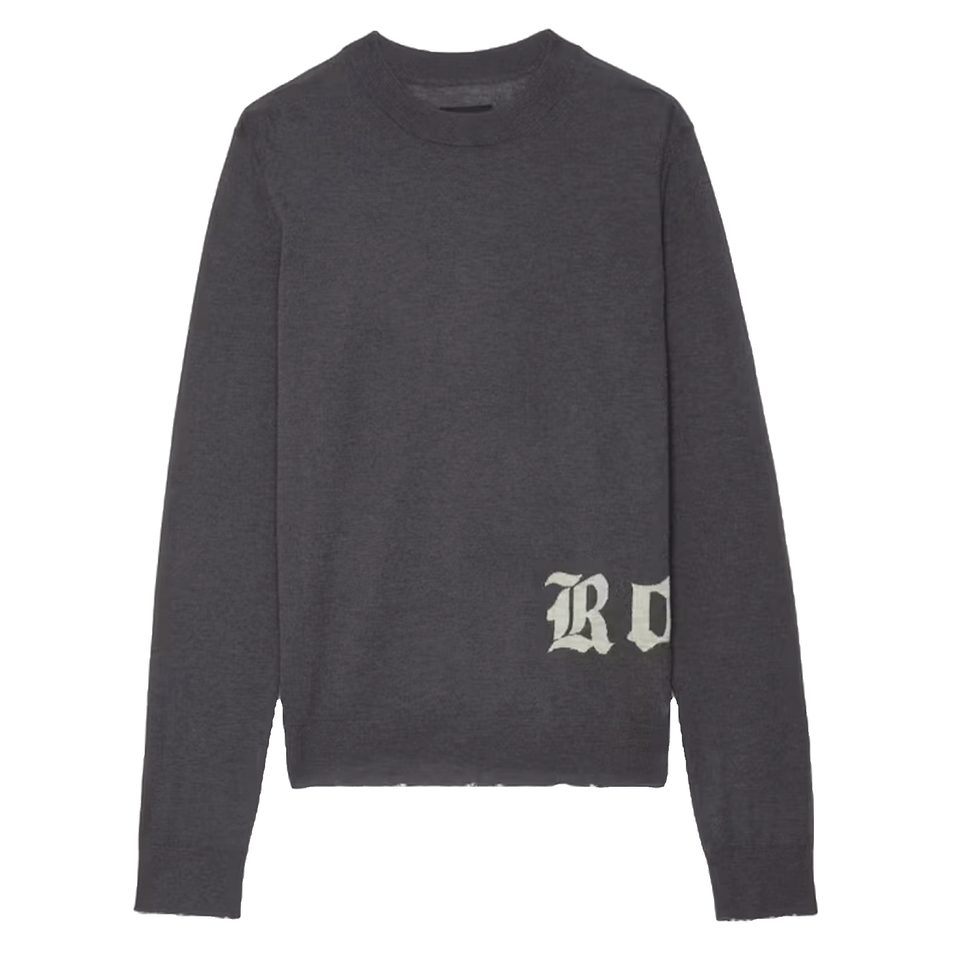 Pull droit en cachemire ZADIG&VOLTAIRE Gris
