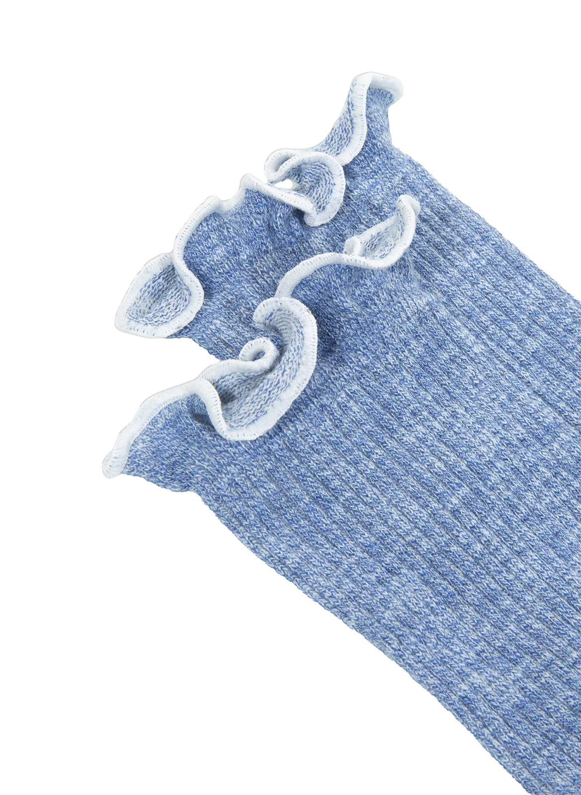 Chaussettes hautes à revers ANT45 Bleu