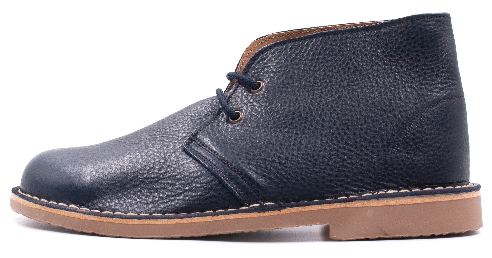 Desert boots en cuir Boni & Sidonie Bleu