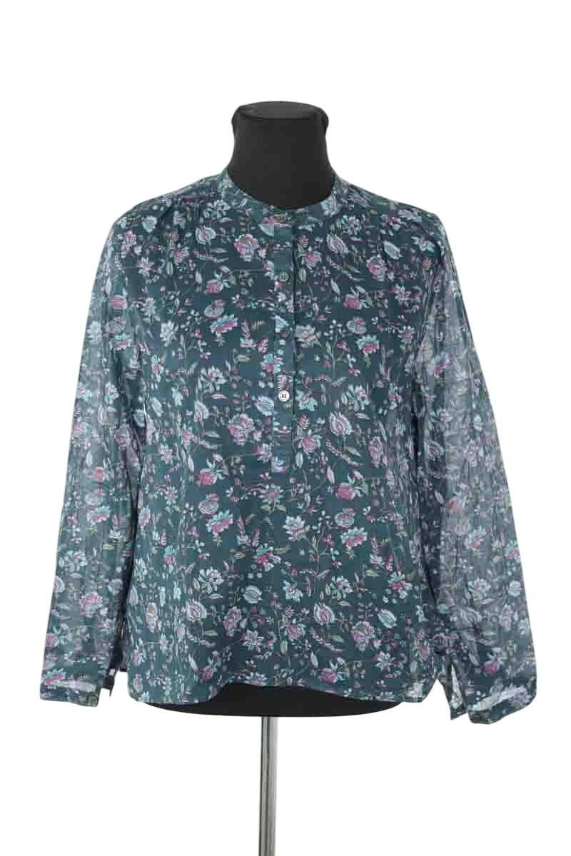 Cotton blouse ISABEL MARANT ÉTOILE - SECONDE MAIN Blue