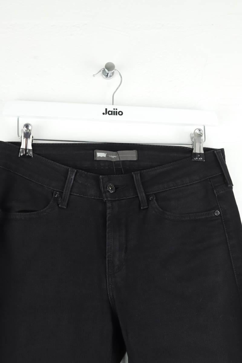 Cotton skinny jeans LEVI'S - Seconde main Black