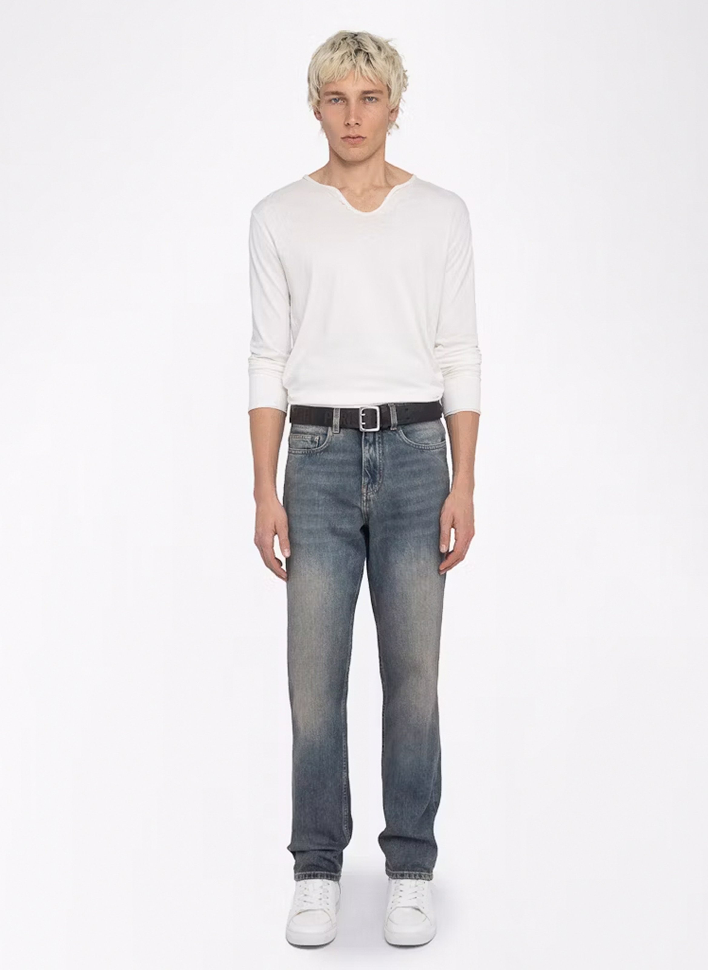 Cotton straight jeans ZADIG&VOLTAIRE Blue