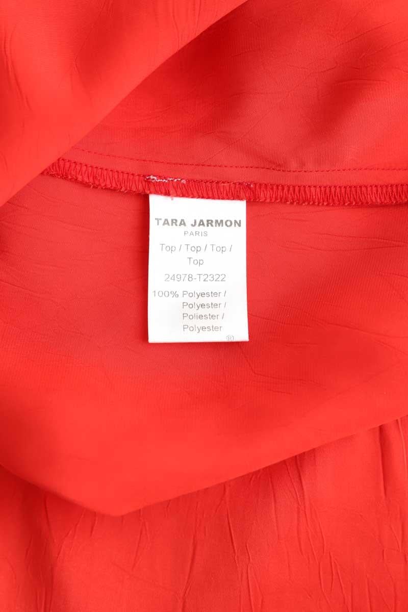 Blouse TARA JARMON - Seconde Main Red