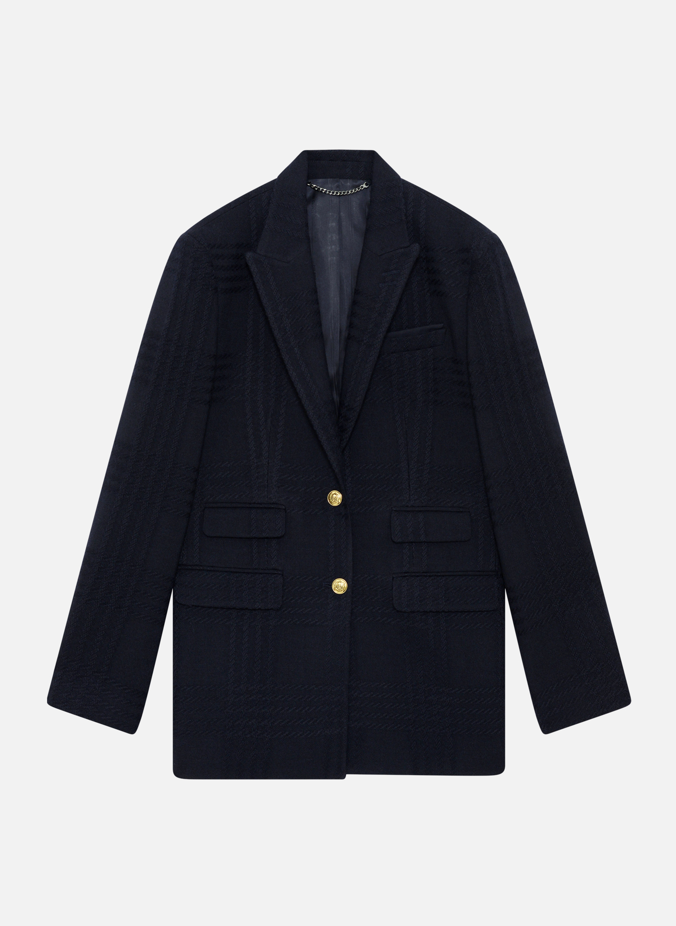 Blair Fancy straight jacket THE KOOPLES Blue