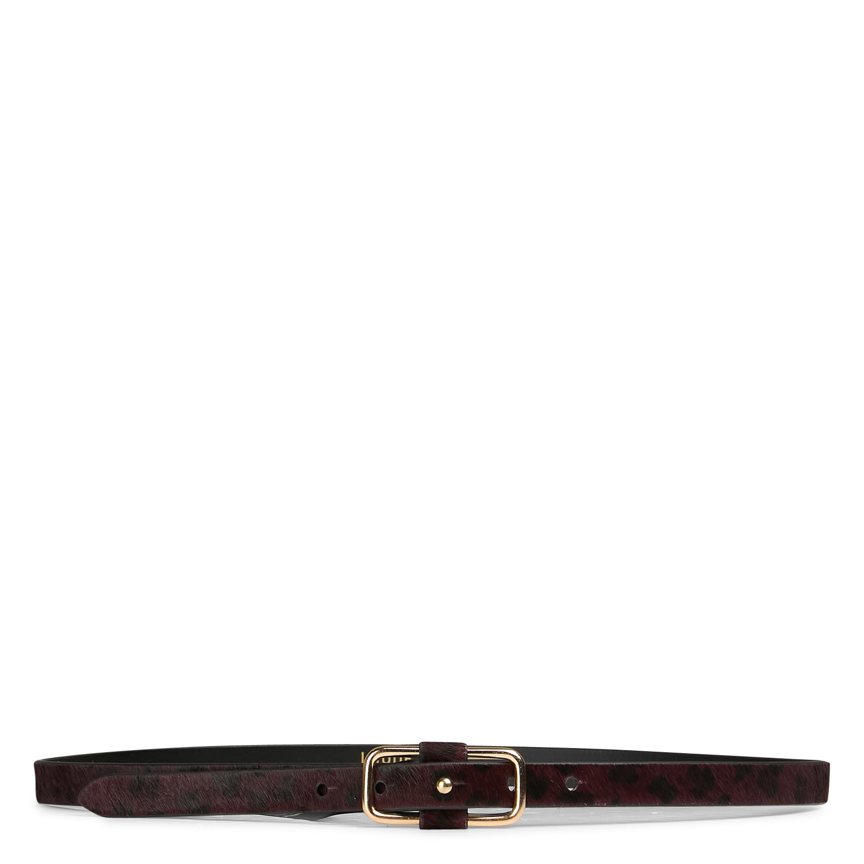 Ceinture en cuir  I CODE Rouge