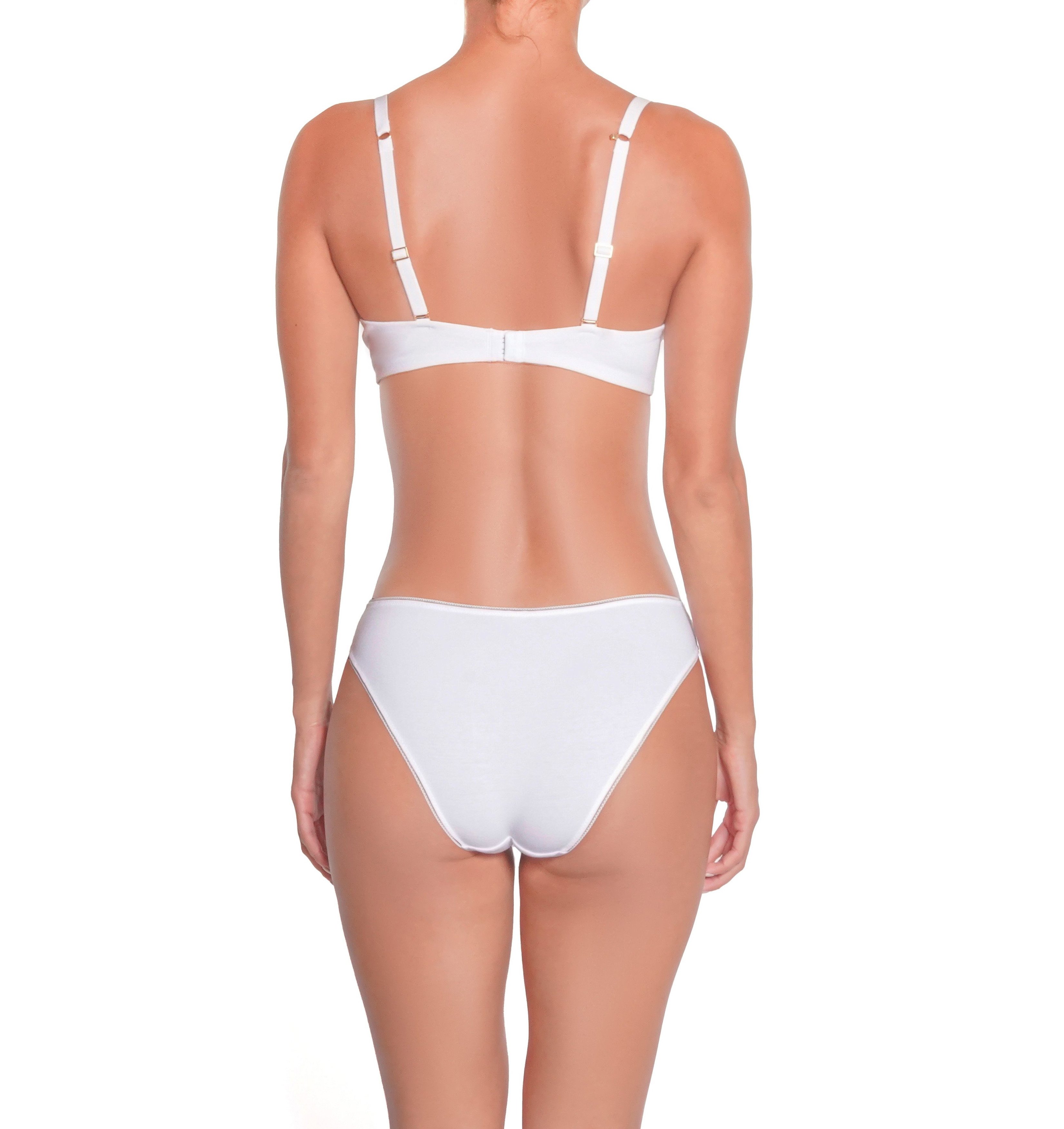 Organic cotton panties HUIT White