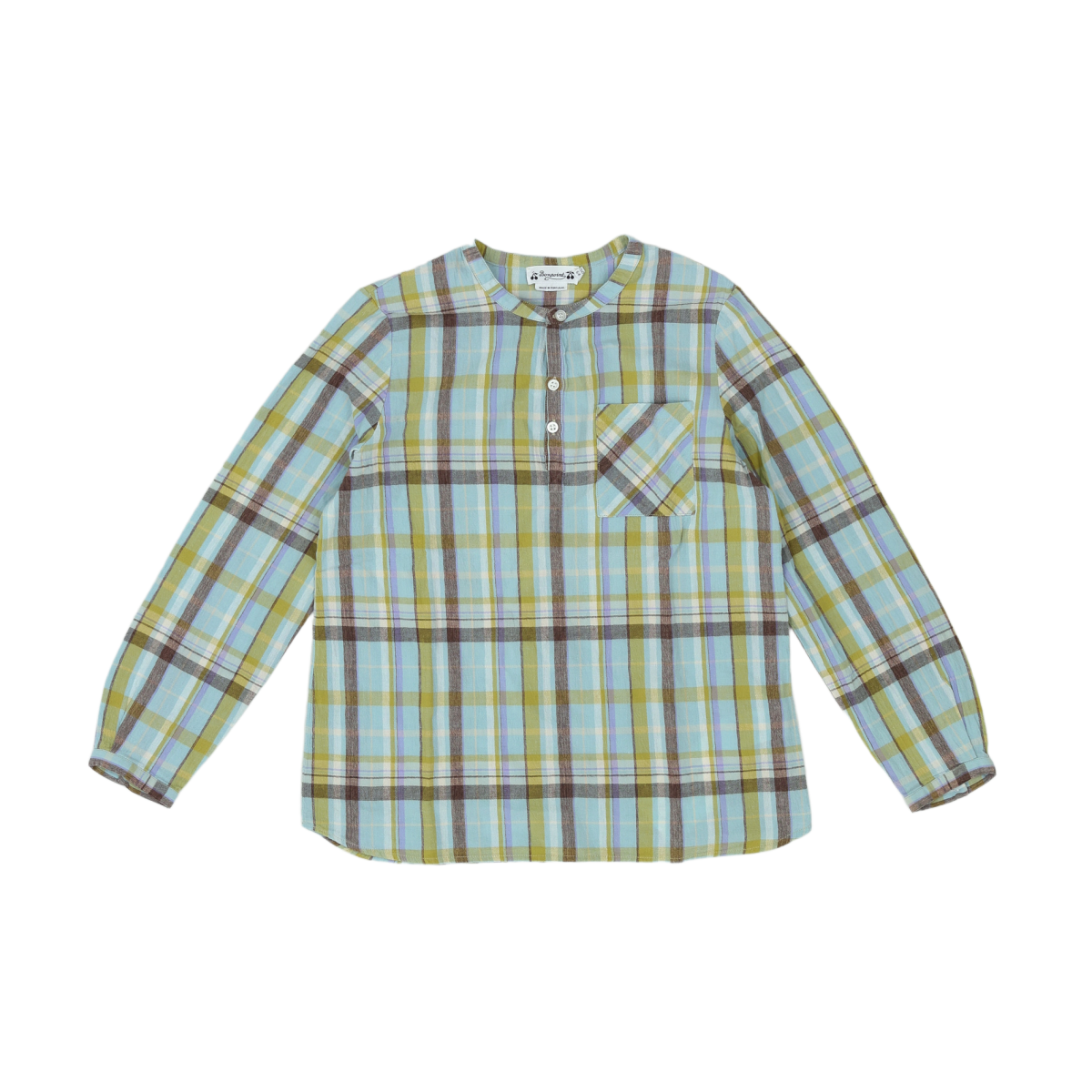 Blue child's shirt - 12 years BONPOINT - Seconde Main Blue