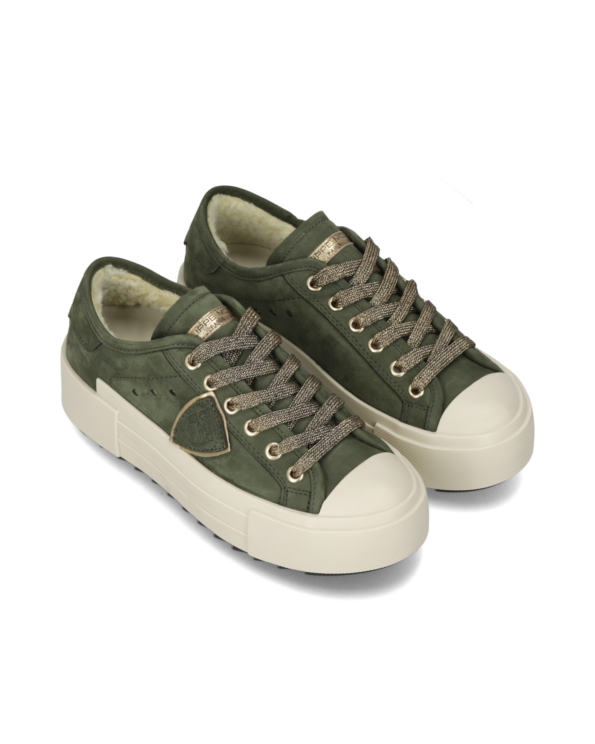 Paris High Top Sneakers PHILIPPE MODEL Green