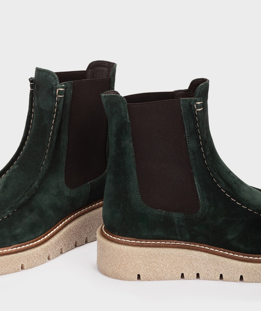 Green suede boot PEDRO MIRALLES Green