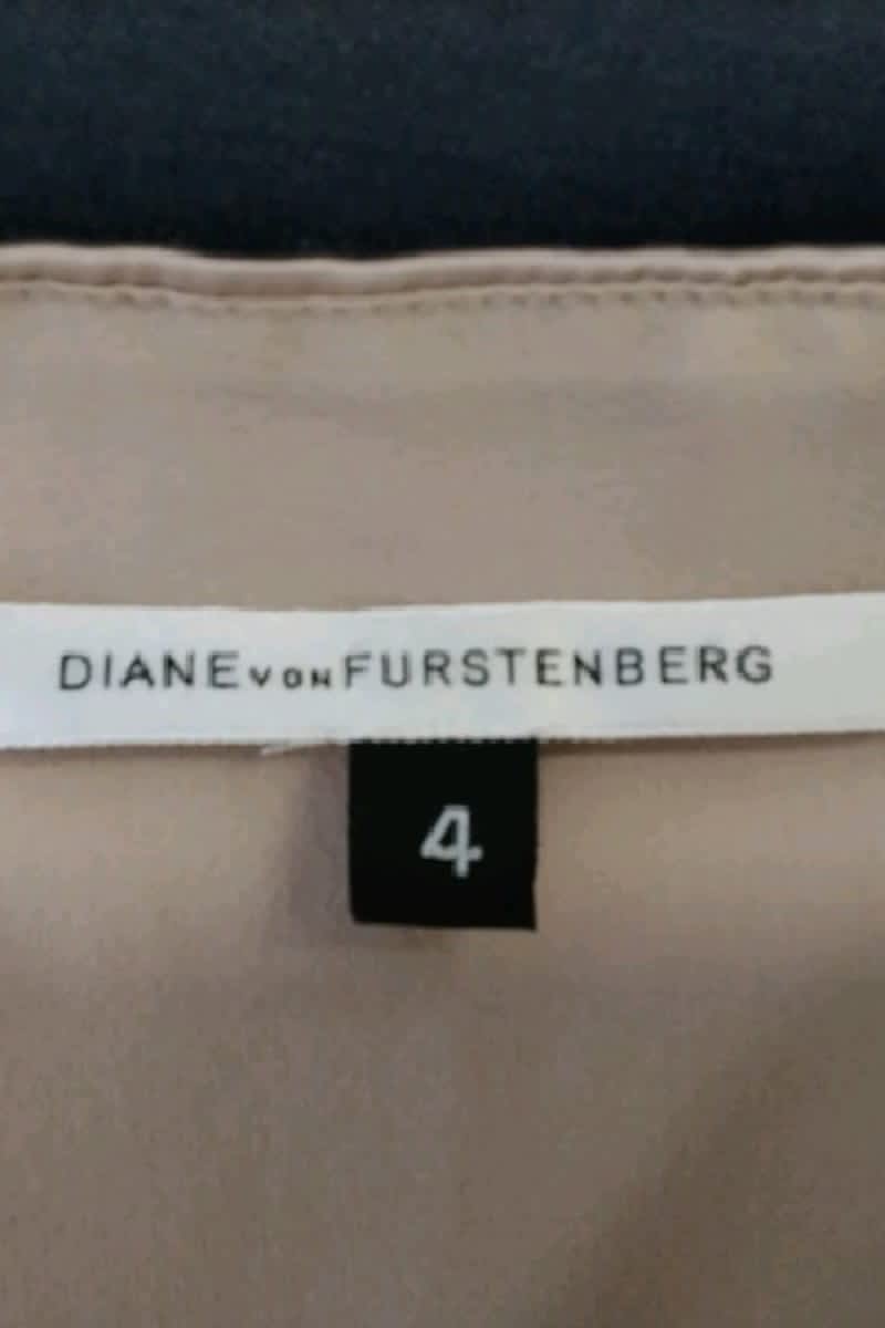 Dress DIANE VON FURSTENBERG - Seconde Main Blue