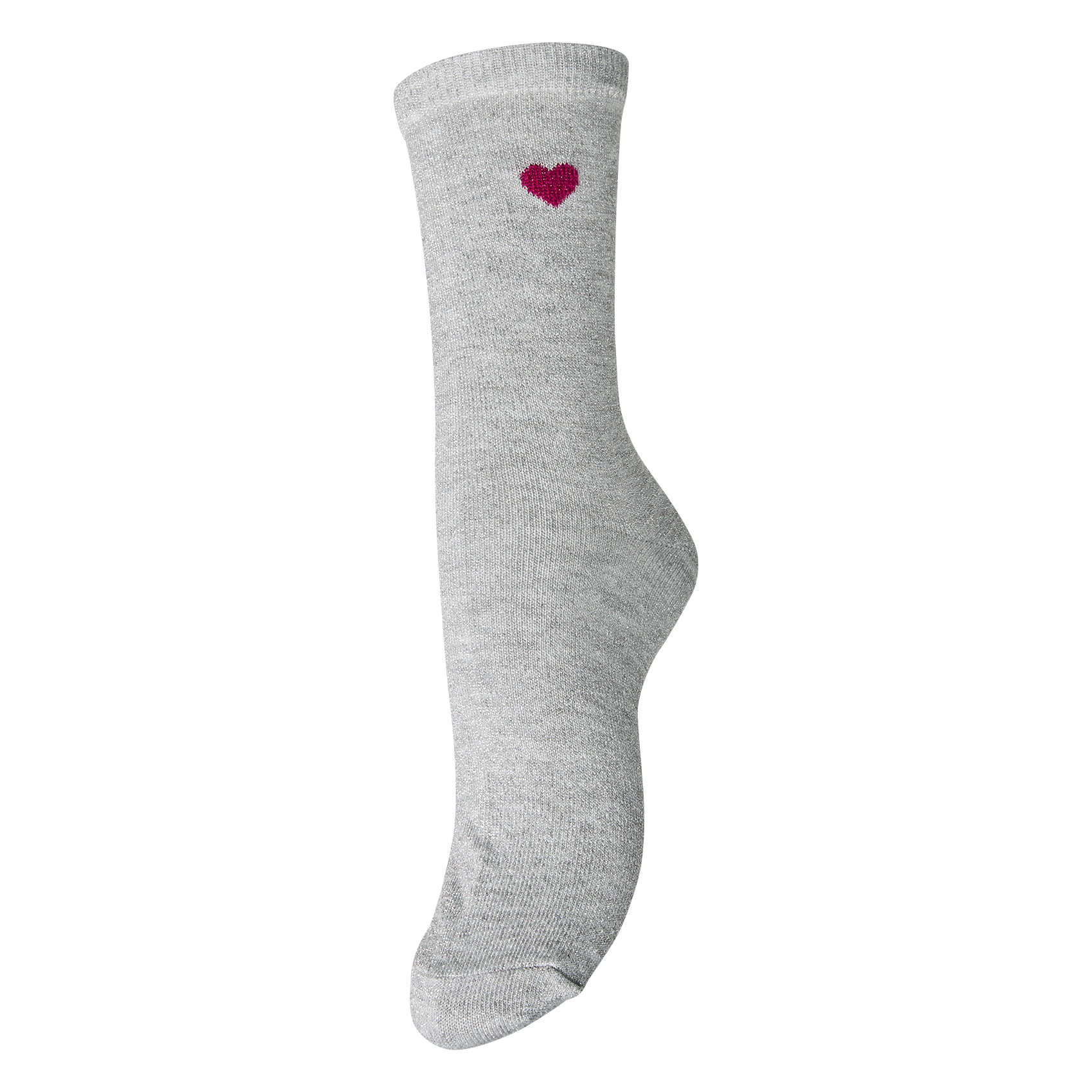 Socken aus recycelten Mischfasern PIECES Grau