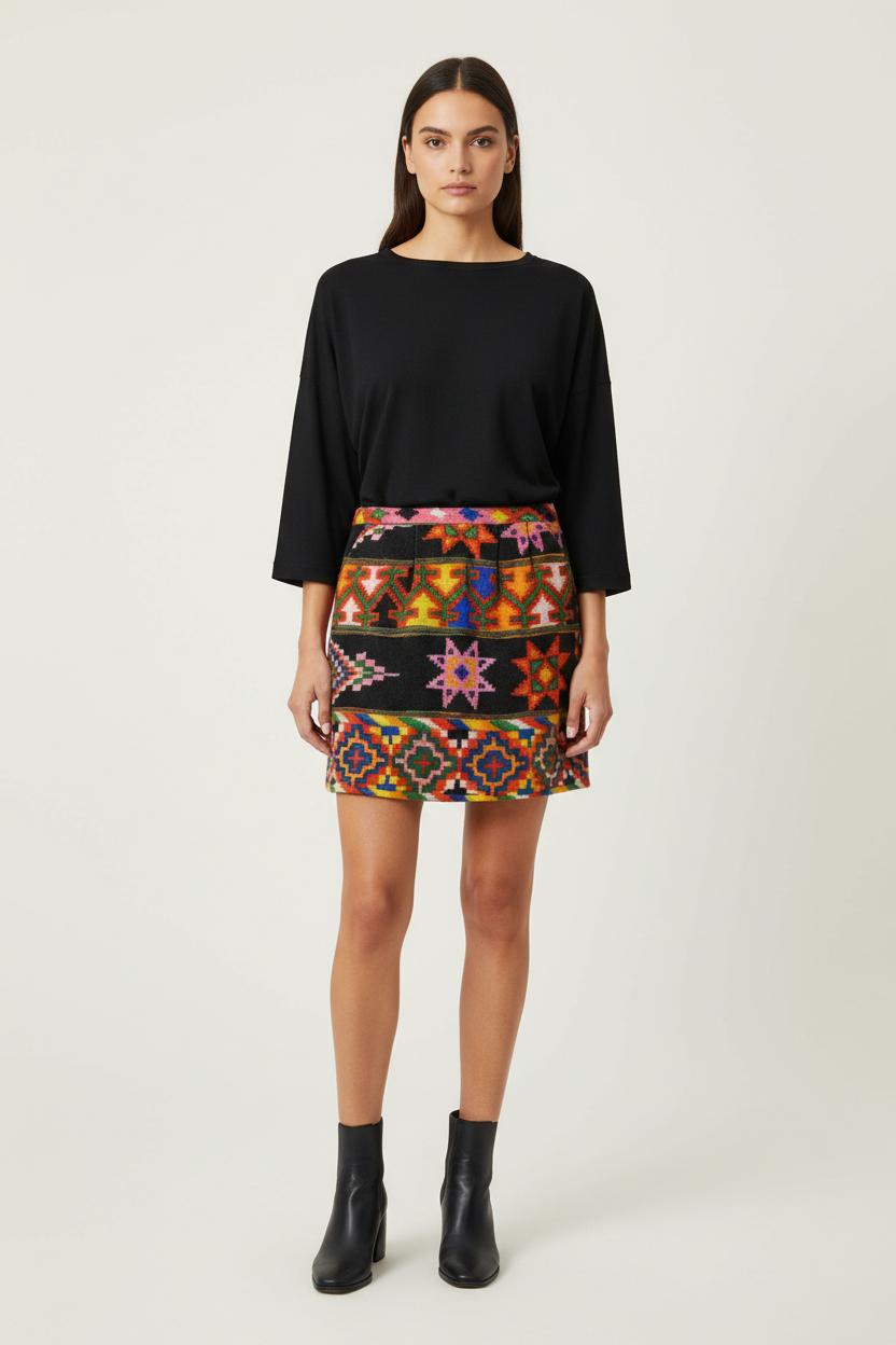 Short & midi skirt VALENTINE GAUTHIER- SECONDE MAIN Multicolored