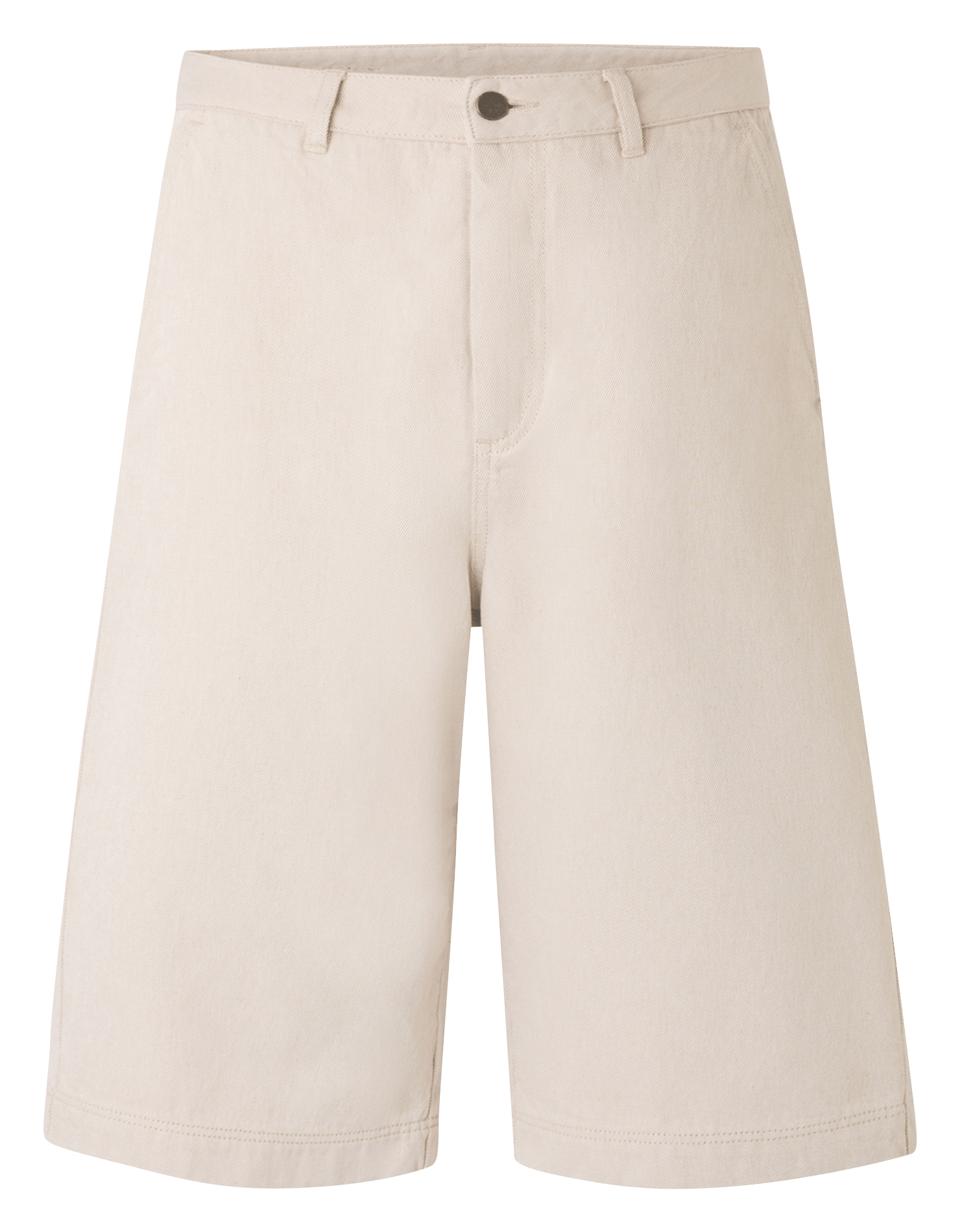 Große Bermuda-Shorts aus Bio-Baumwolle SOEUR Beige