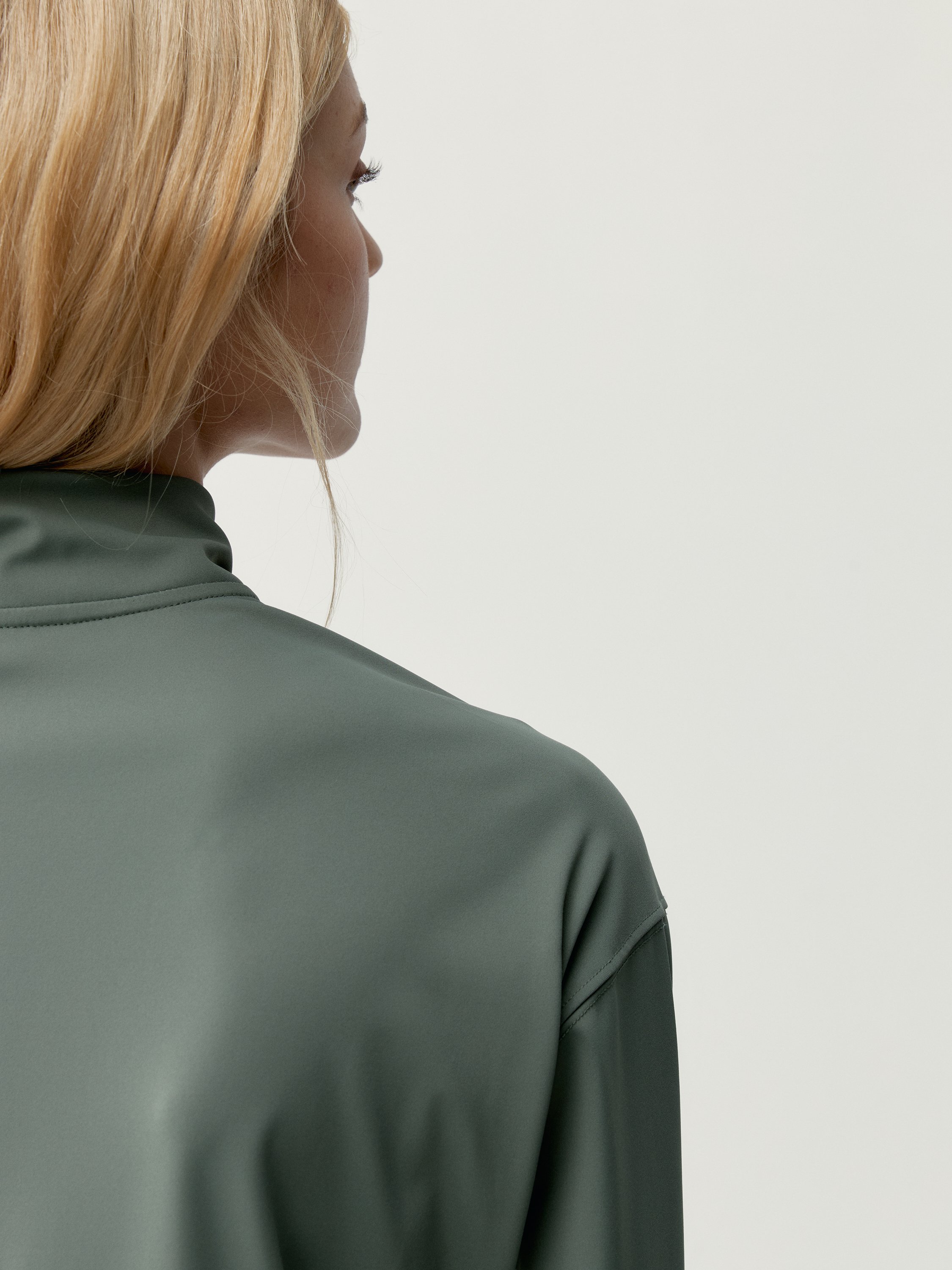 Veste de sport zippée performance athleisure egan BORN Vert