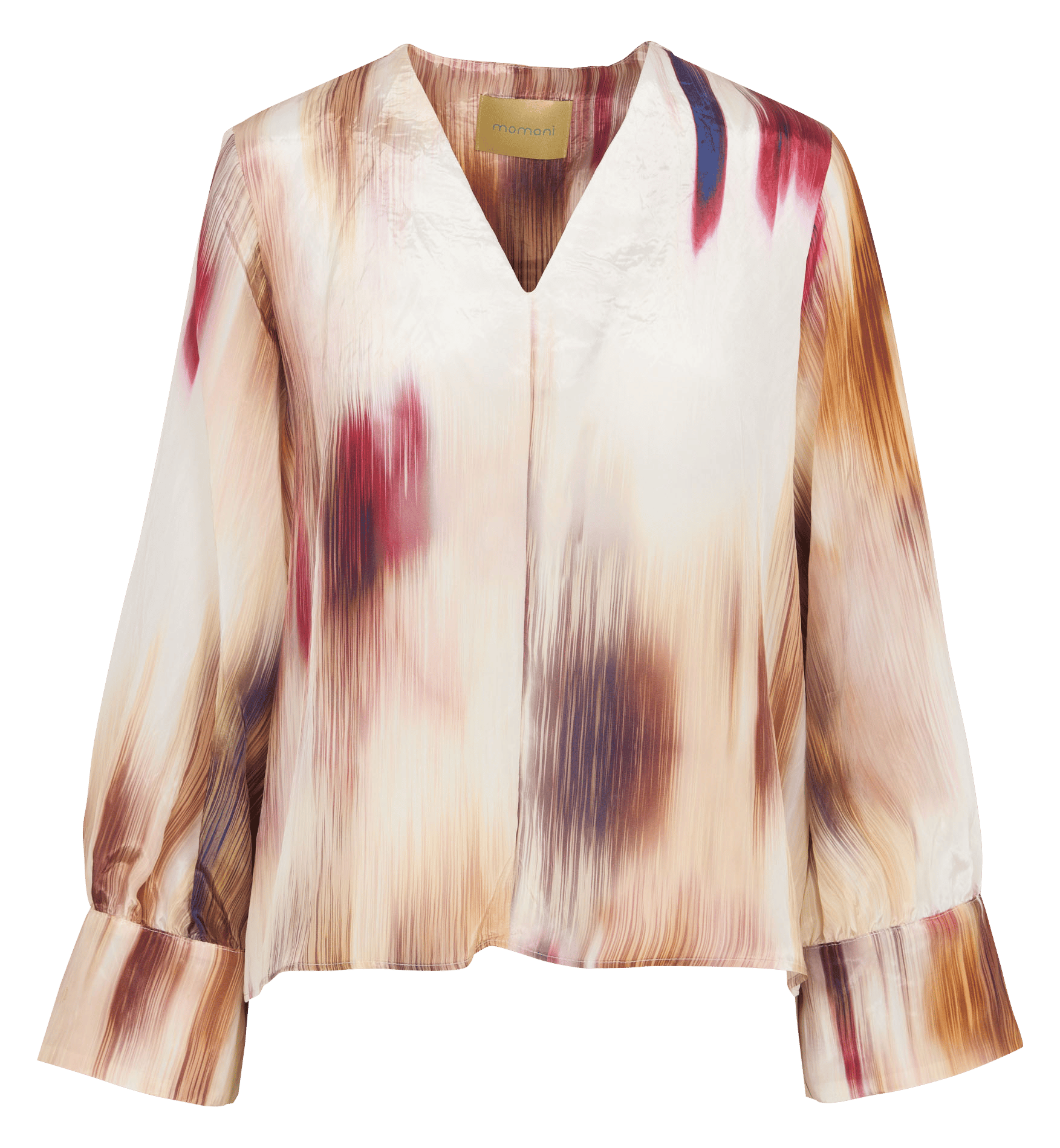Top col v imprimé MOMONI Multicolore