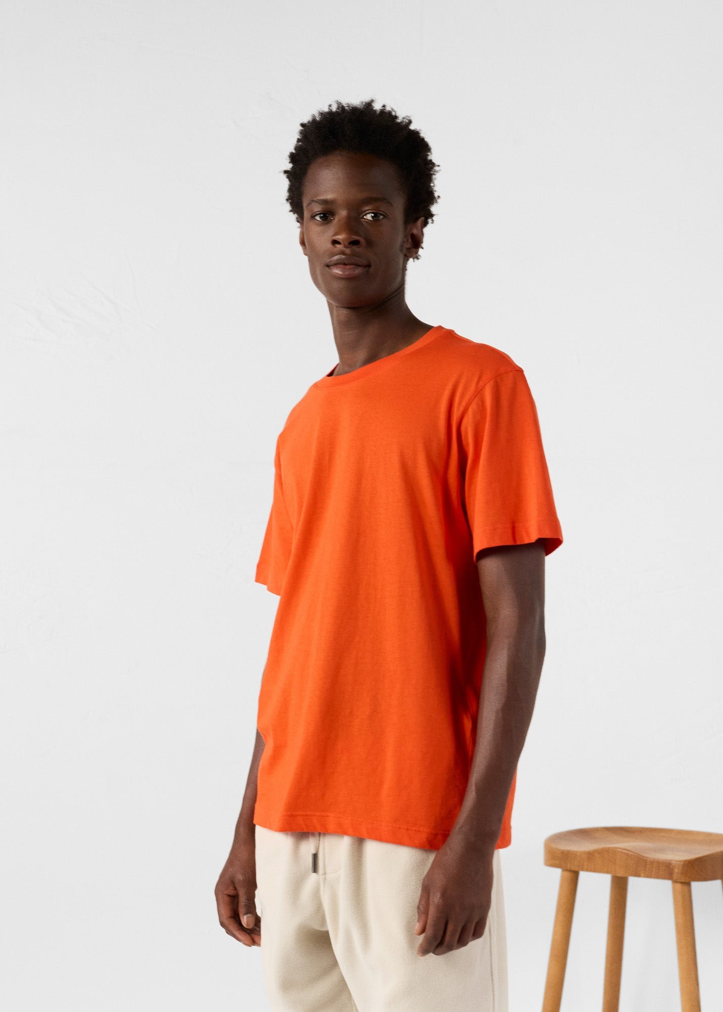 Round neck petro T-shirt JOTT Red