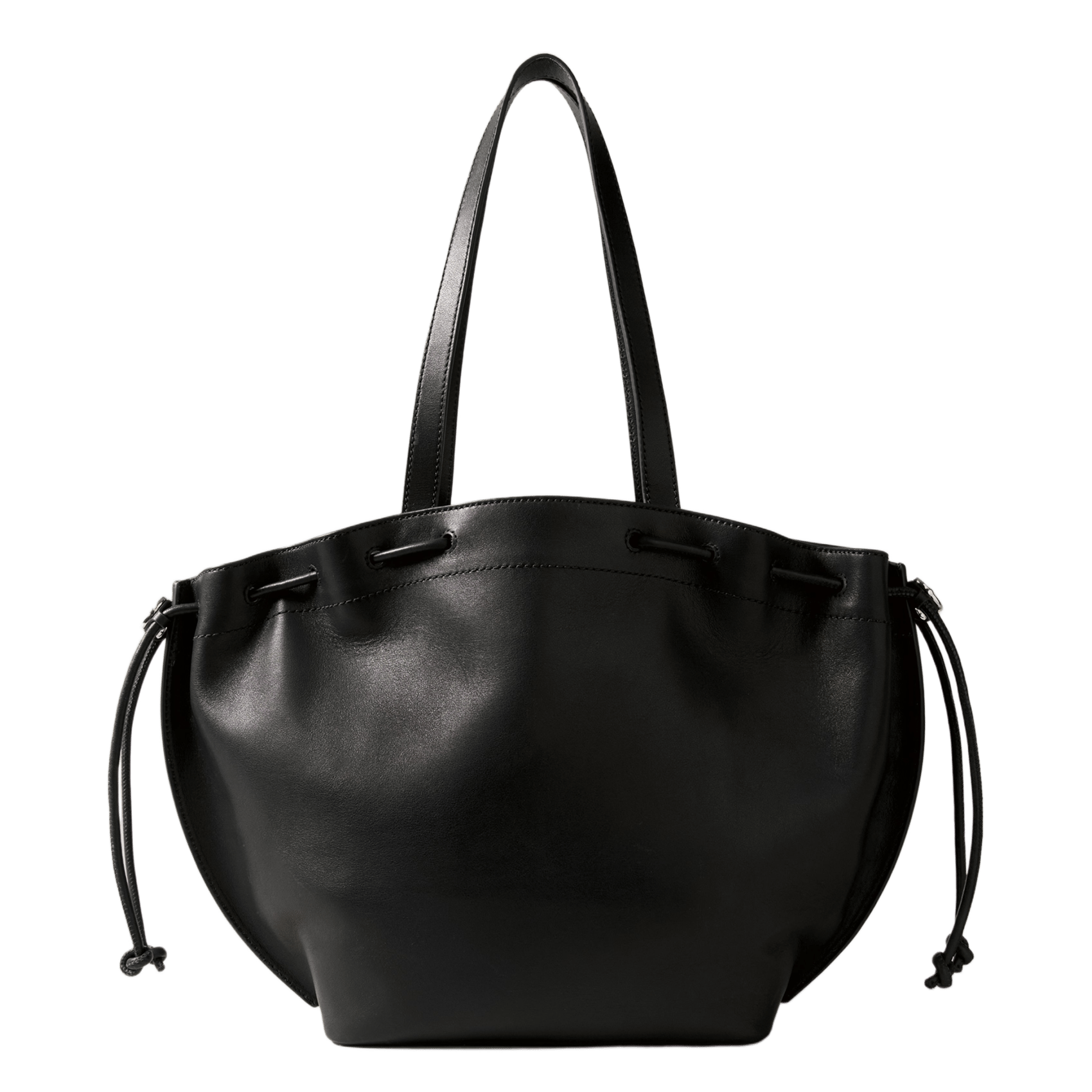 Sac porté épaule en cuir CLAUDIE PIERLOT Noir