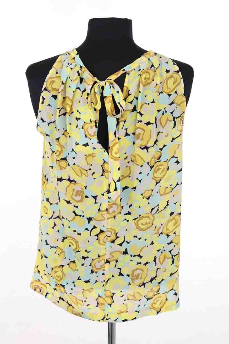 Azawood sleeveless top TARA JARMON - Seconde Main Yellow