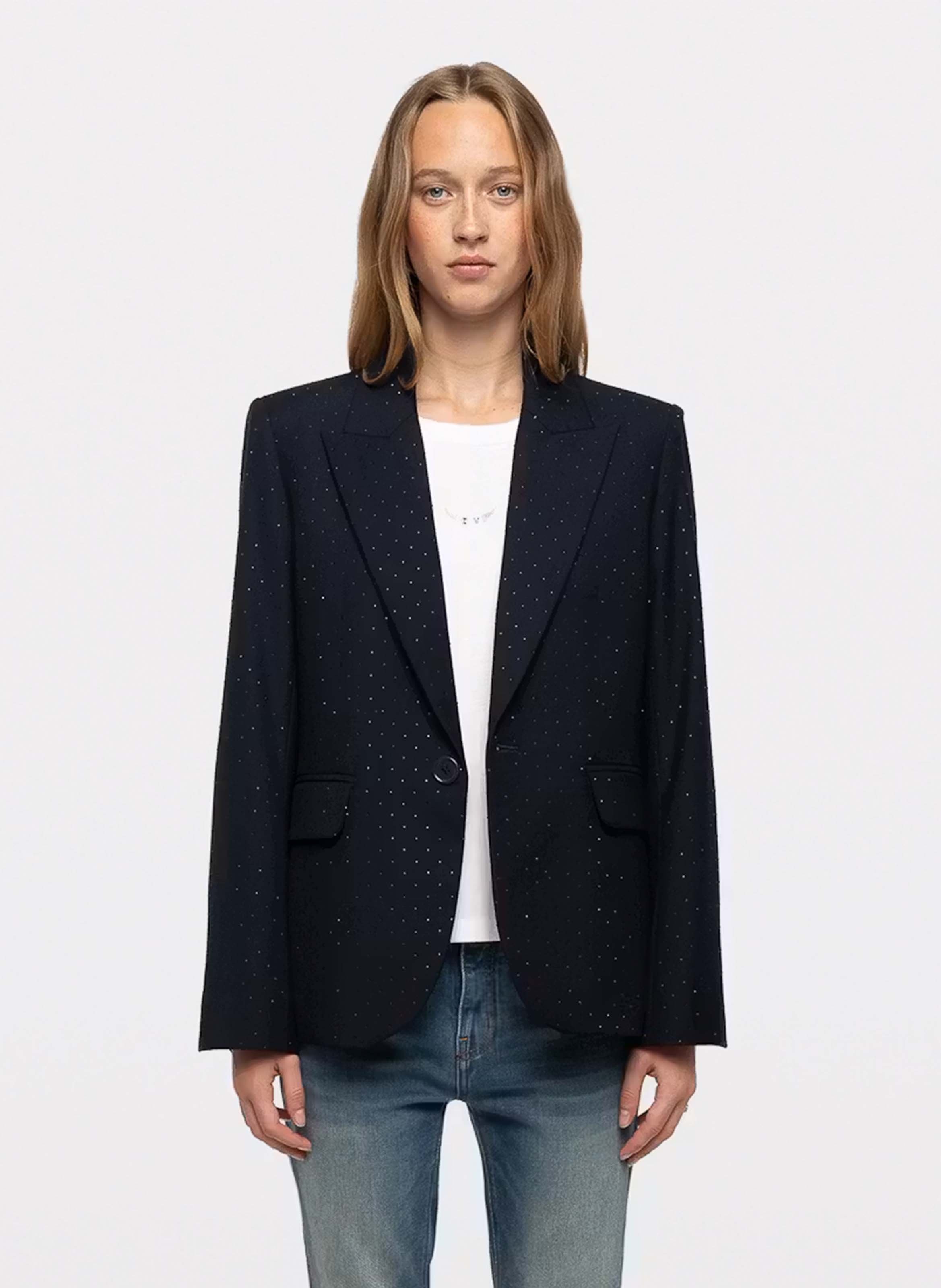 Straight blazer with rhinestones ZADIG&VOLTAIRE