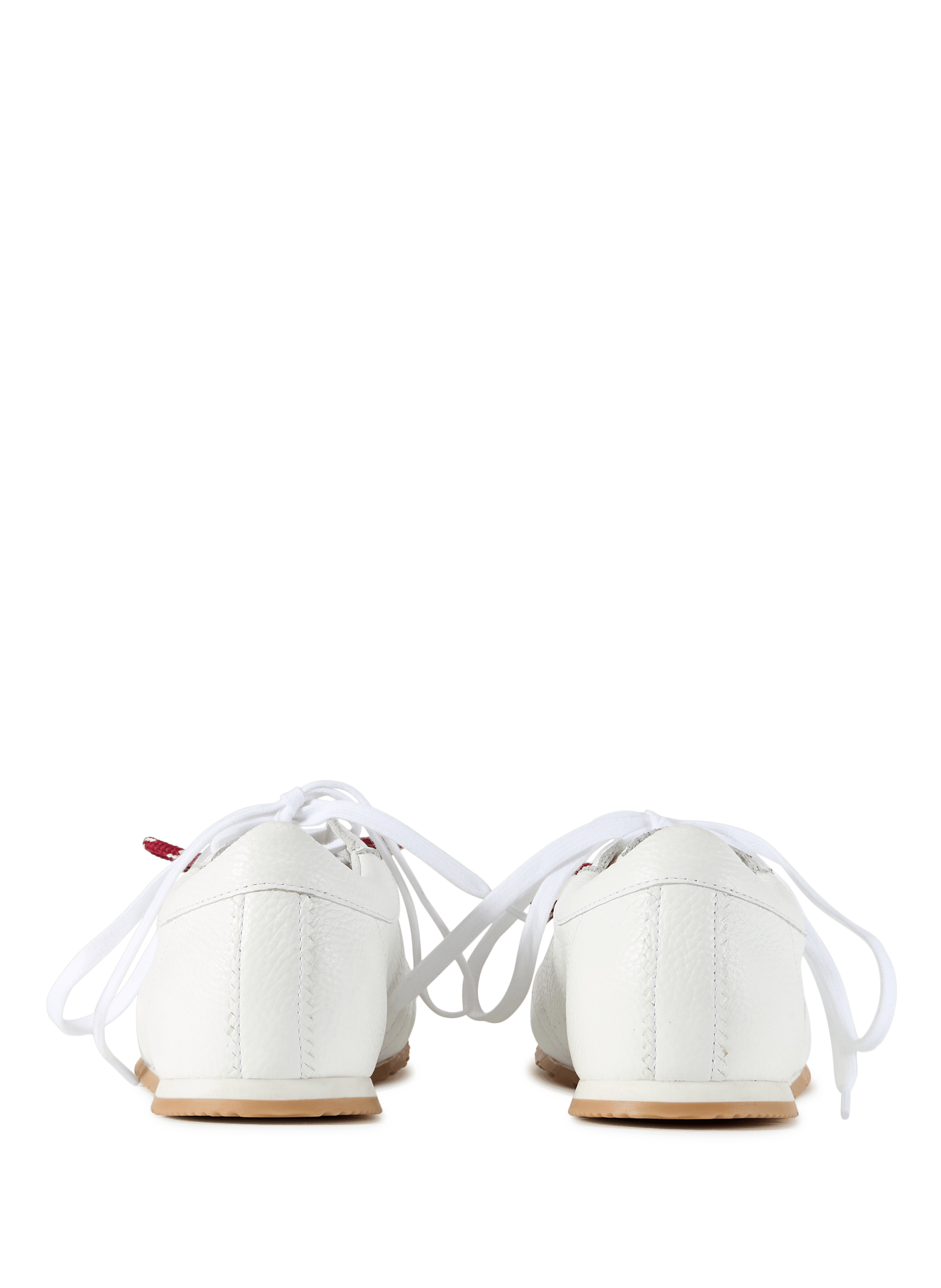 Lightning leather sneakers SAISON 1865 White