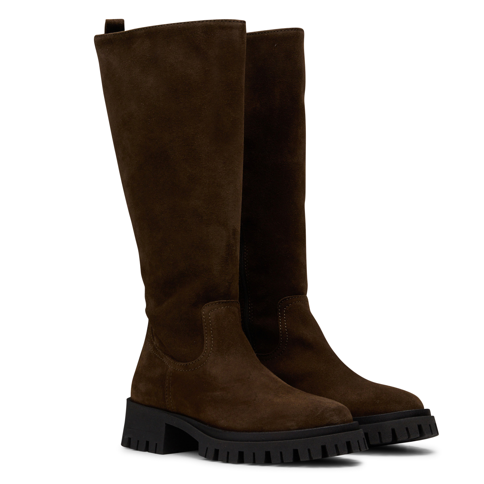 Leren laarzen MELLOW YELLOW Kaki