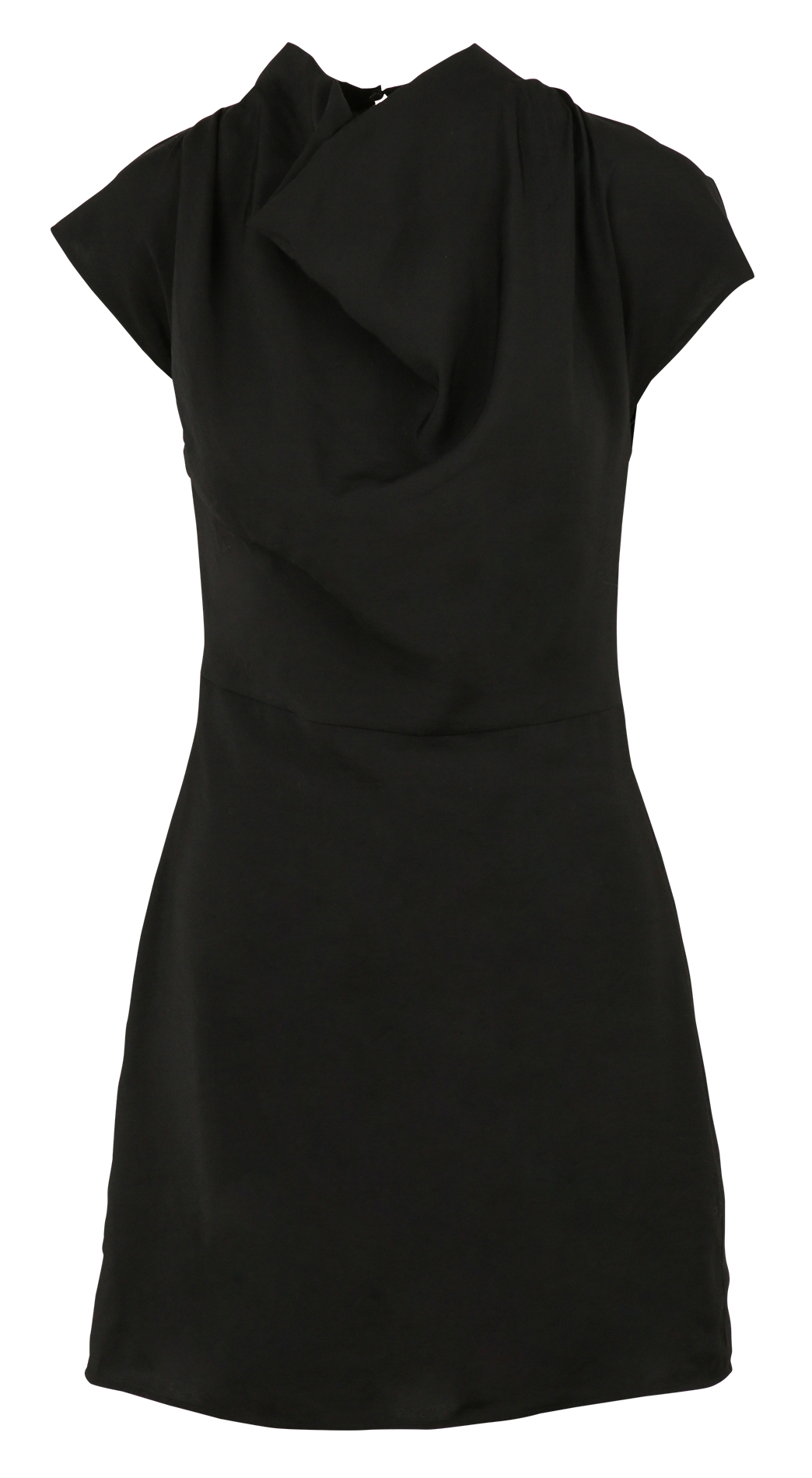 Robe courte col bénitier IKKS Noir