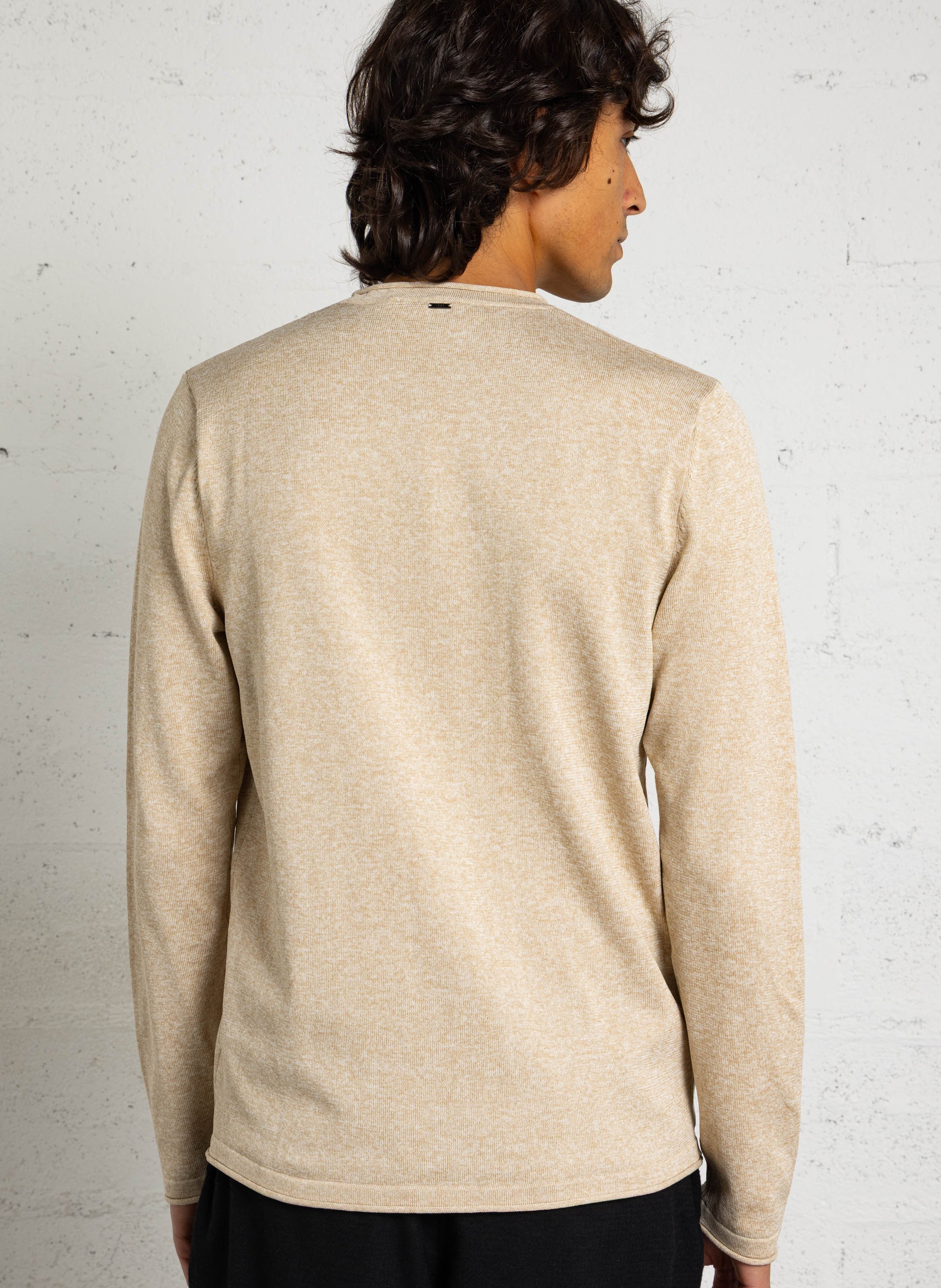 Baumwollpullover | Beige IKKS Herren