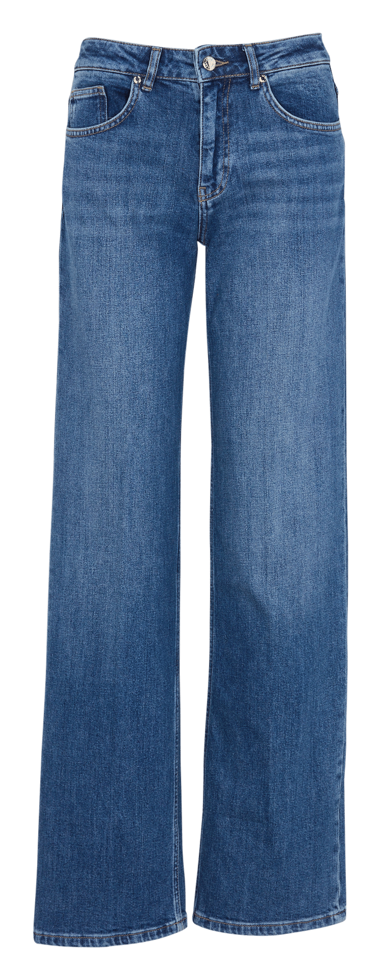 Cotton-blend straight jeans ZAPA Blue