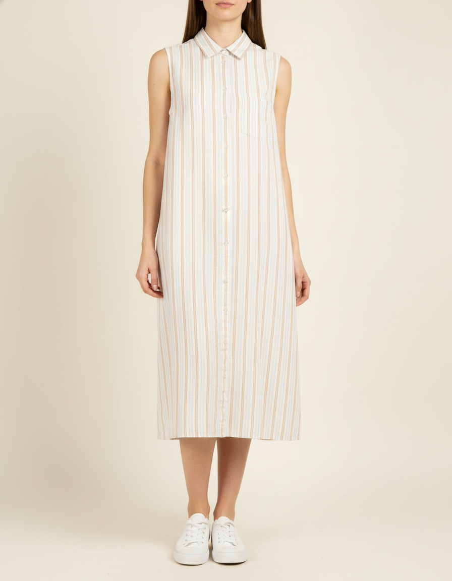 Robe longue BELLEROSE - Seconde Main Blanc