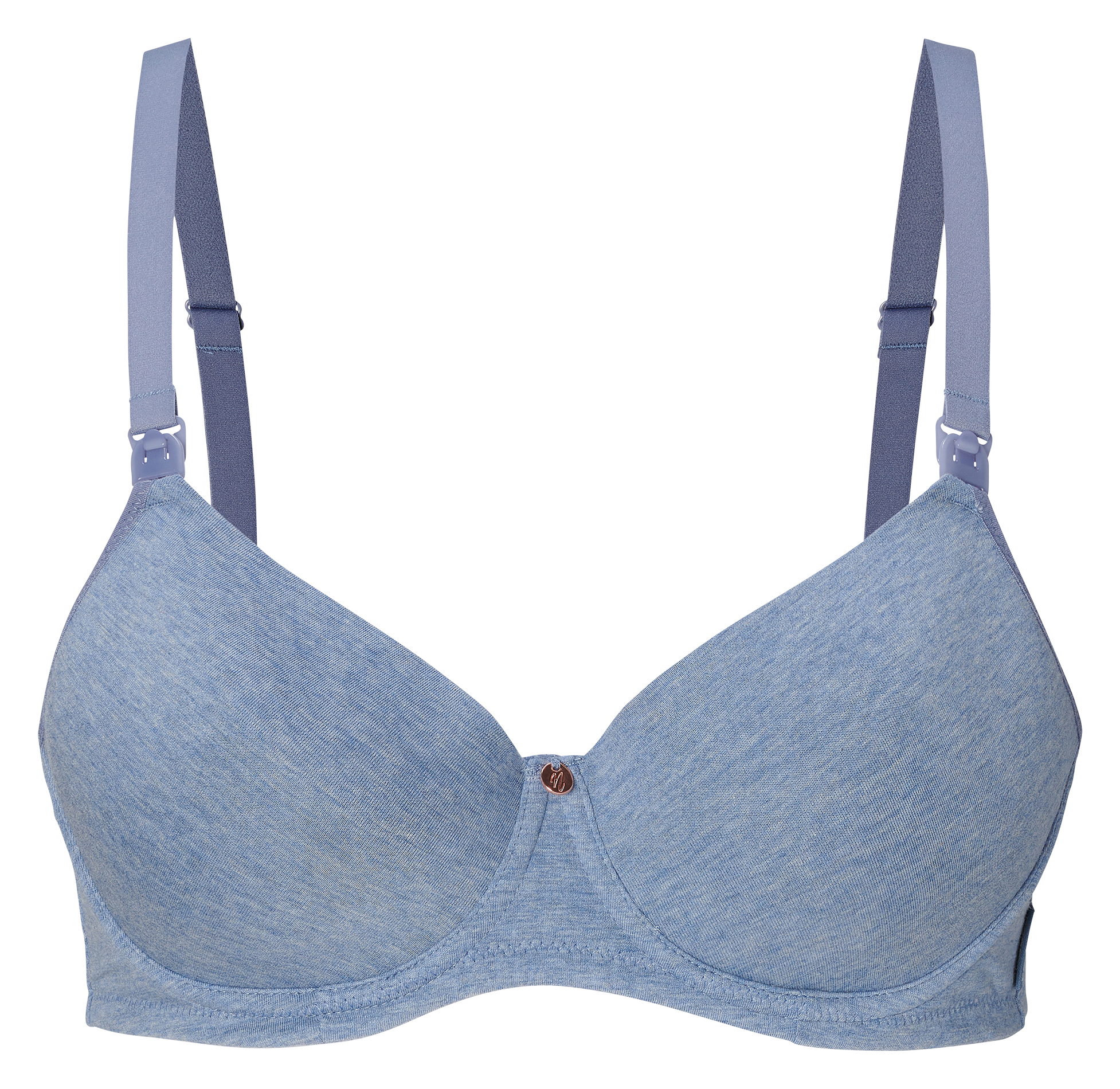 Maternity and nursing bra NOPPIES Blue