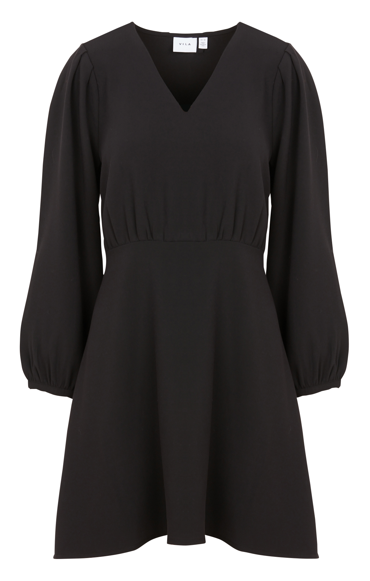 Robe trapèze col V  VILA Noir