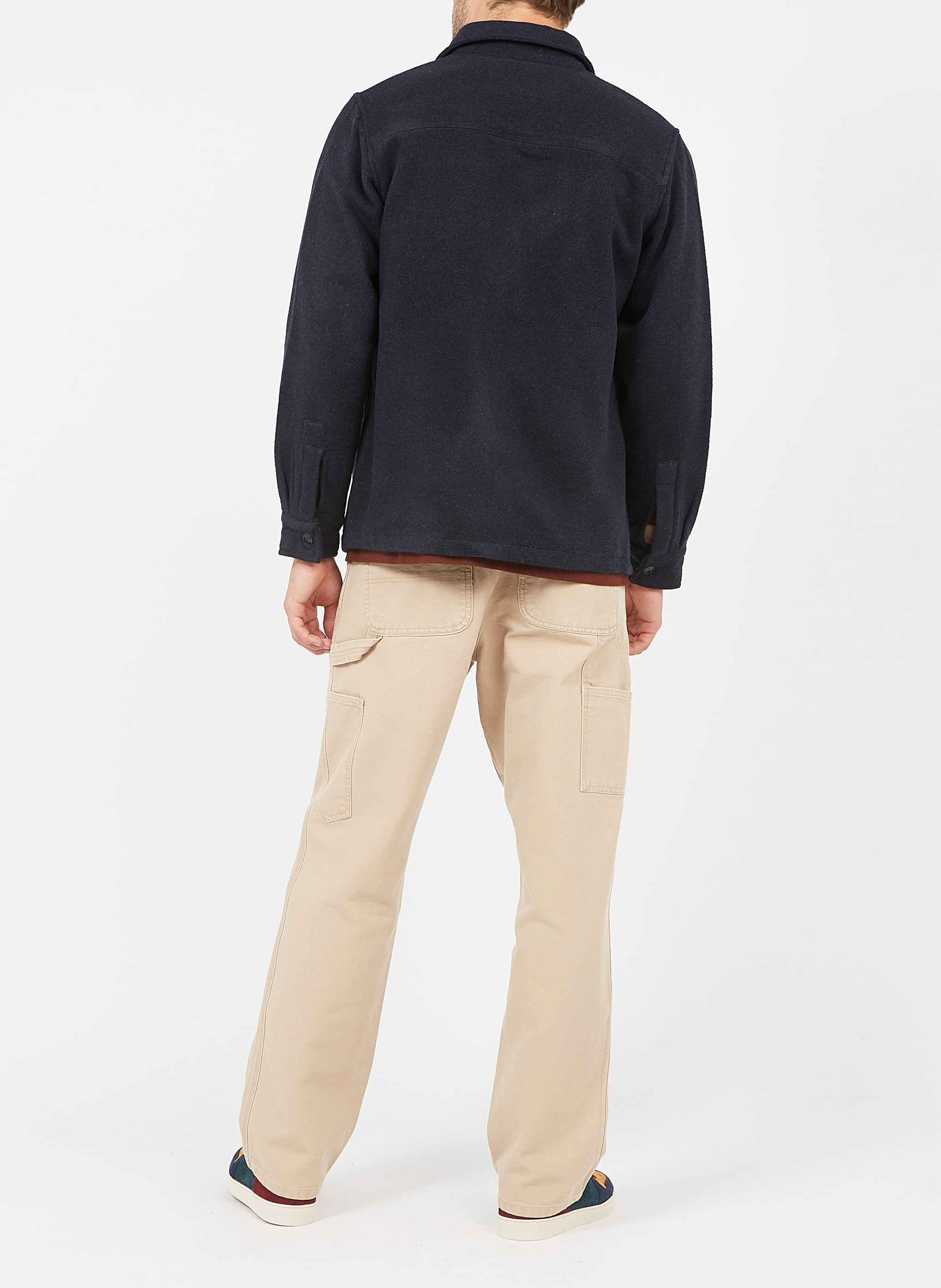 Surchemise col classique SCHOTT Bleu