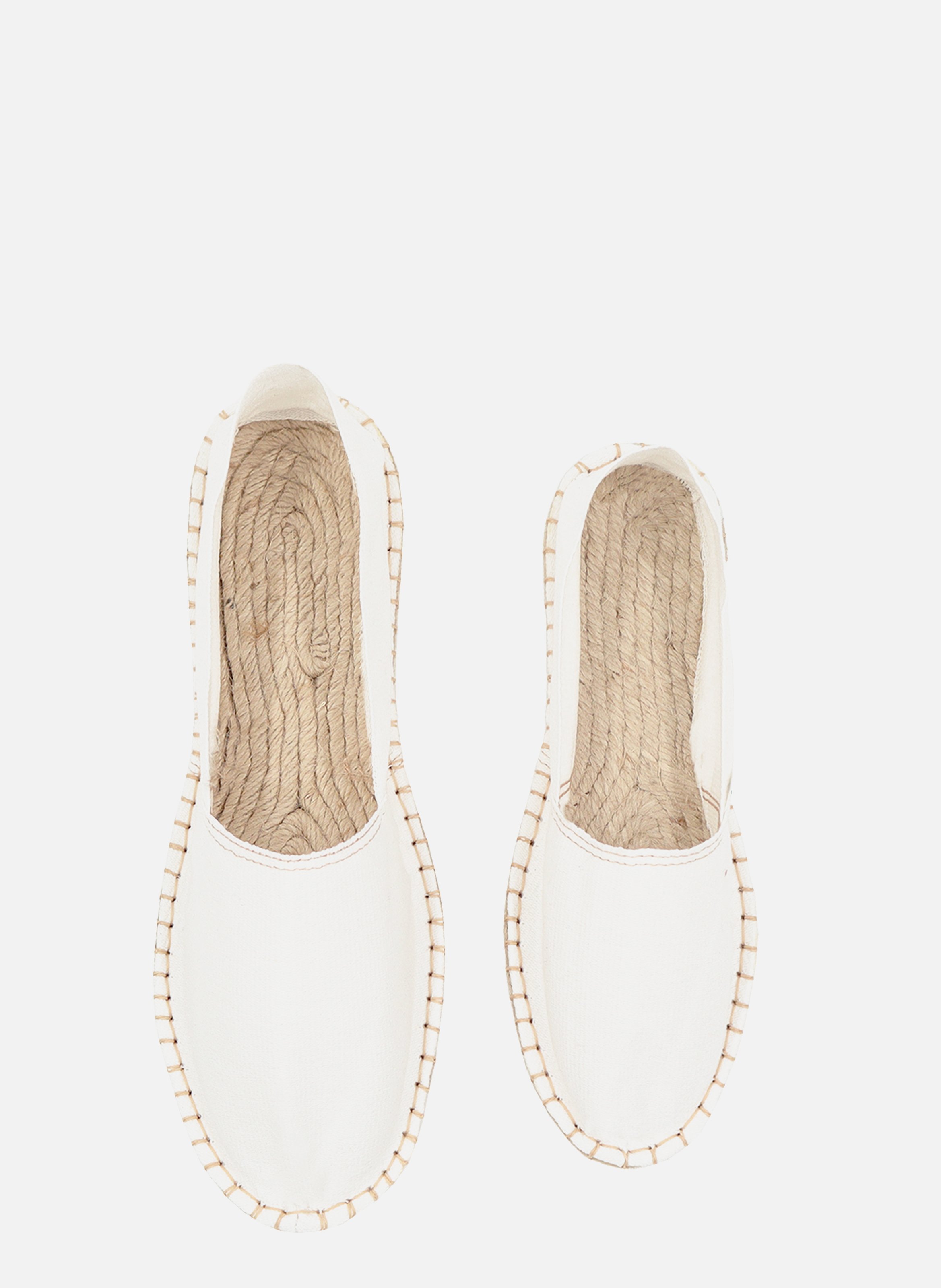 Cotton canvas espadrilles JULES & JENN White