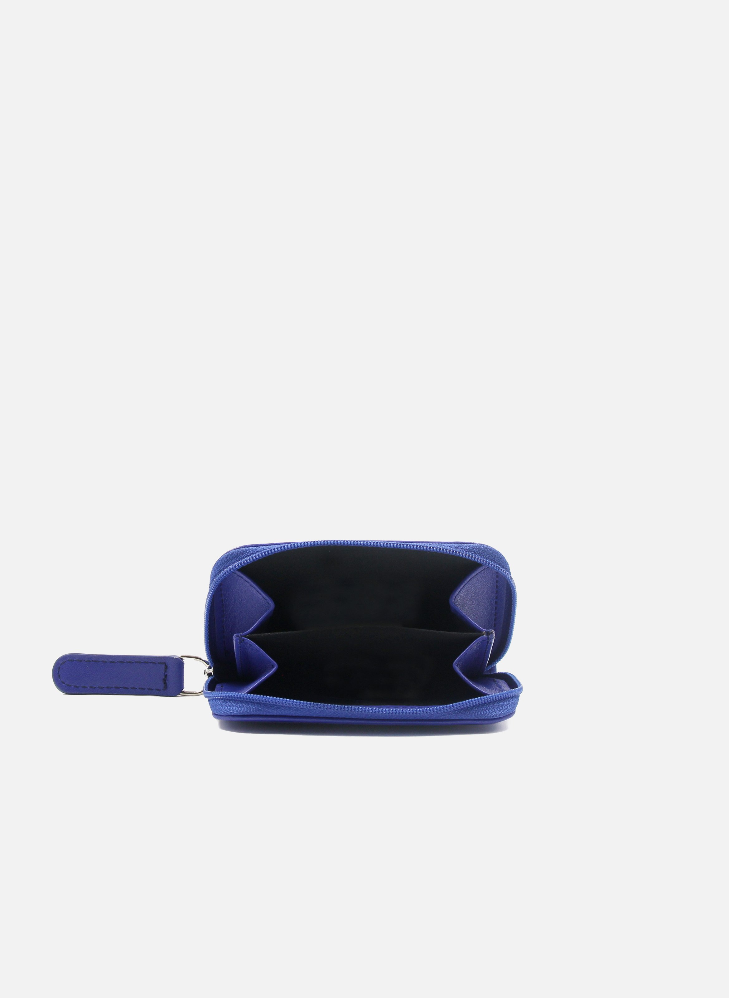 Smooth leather coin purse JULES & JENN Blue