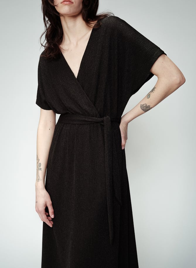 Robe longue GRACE ET MILA Noir