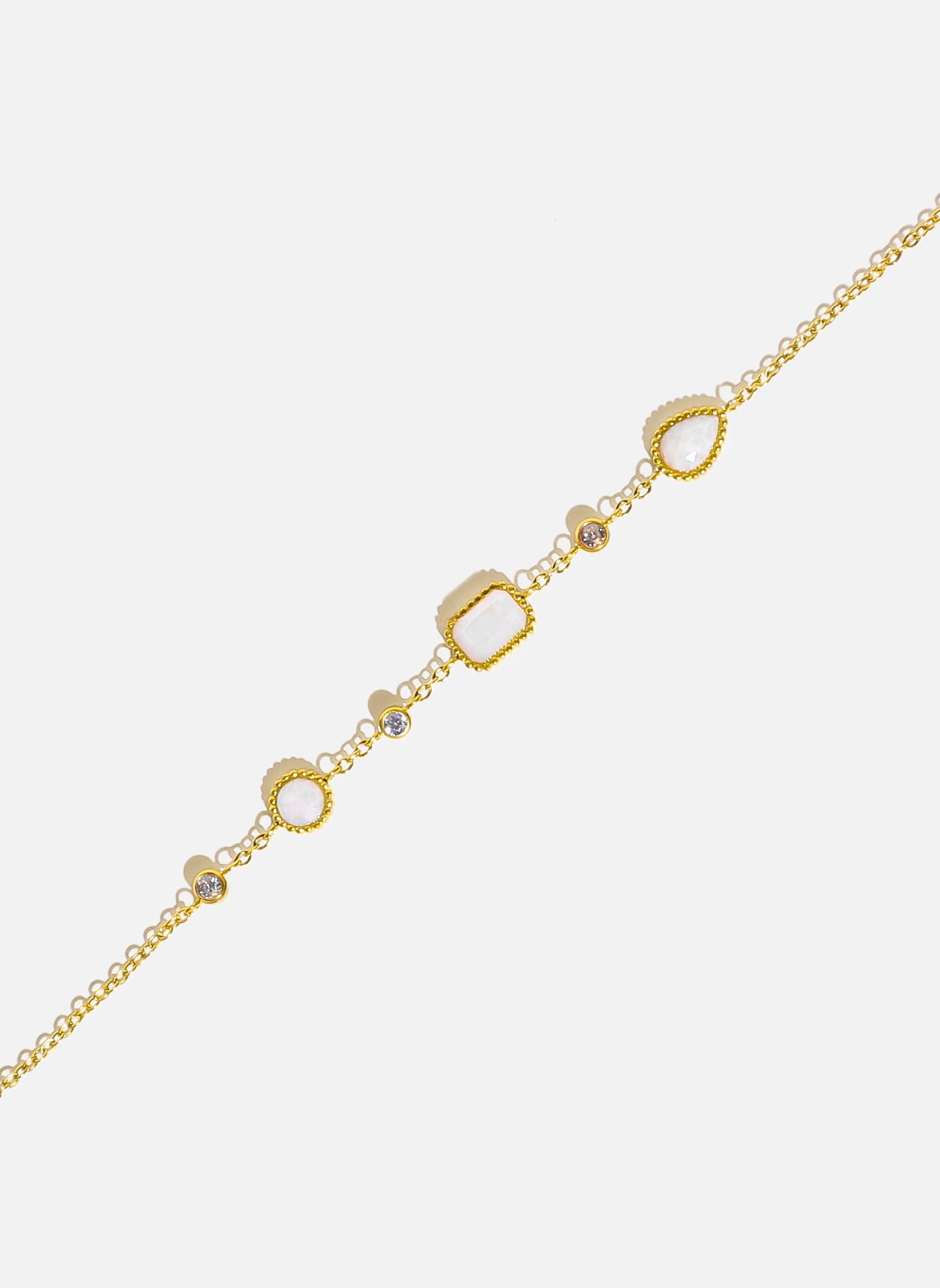 Chain bracelet Pelagia AEC Paris White