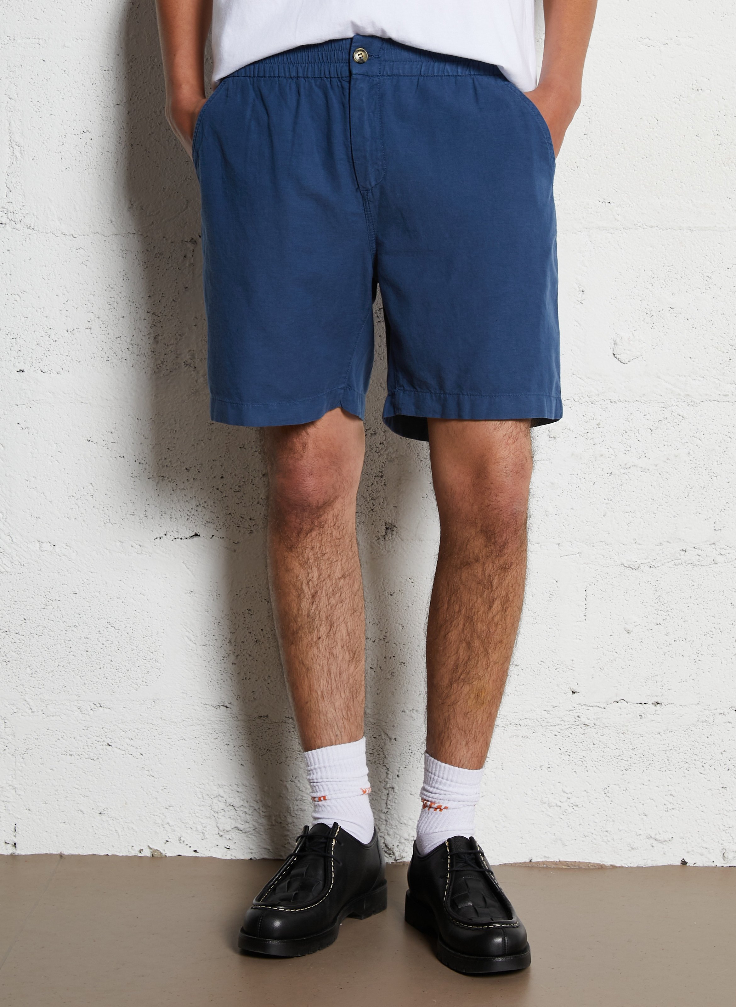 Straight shorts FAGUO Blue