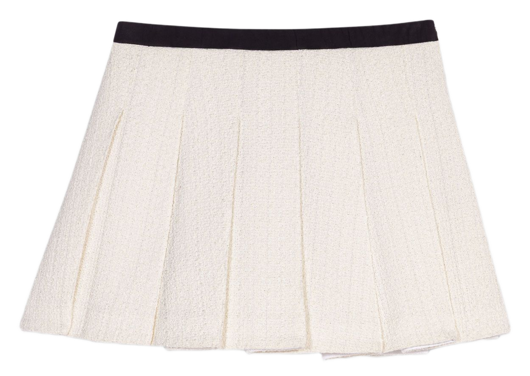 Jupe-short en coton mélangé MAJE Beige