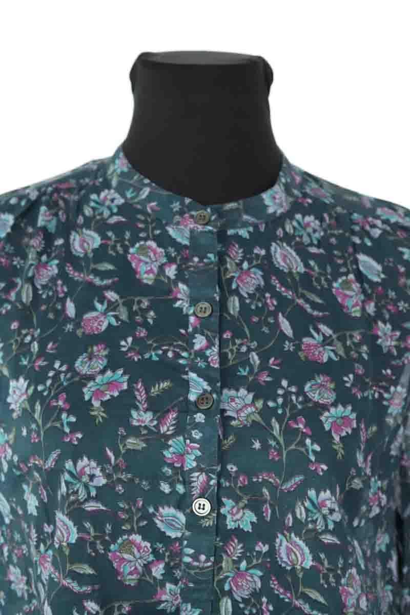 Cotton blouse ISABEL MARANT ÉTOILE - SECONDE MAIN Blue