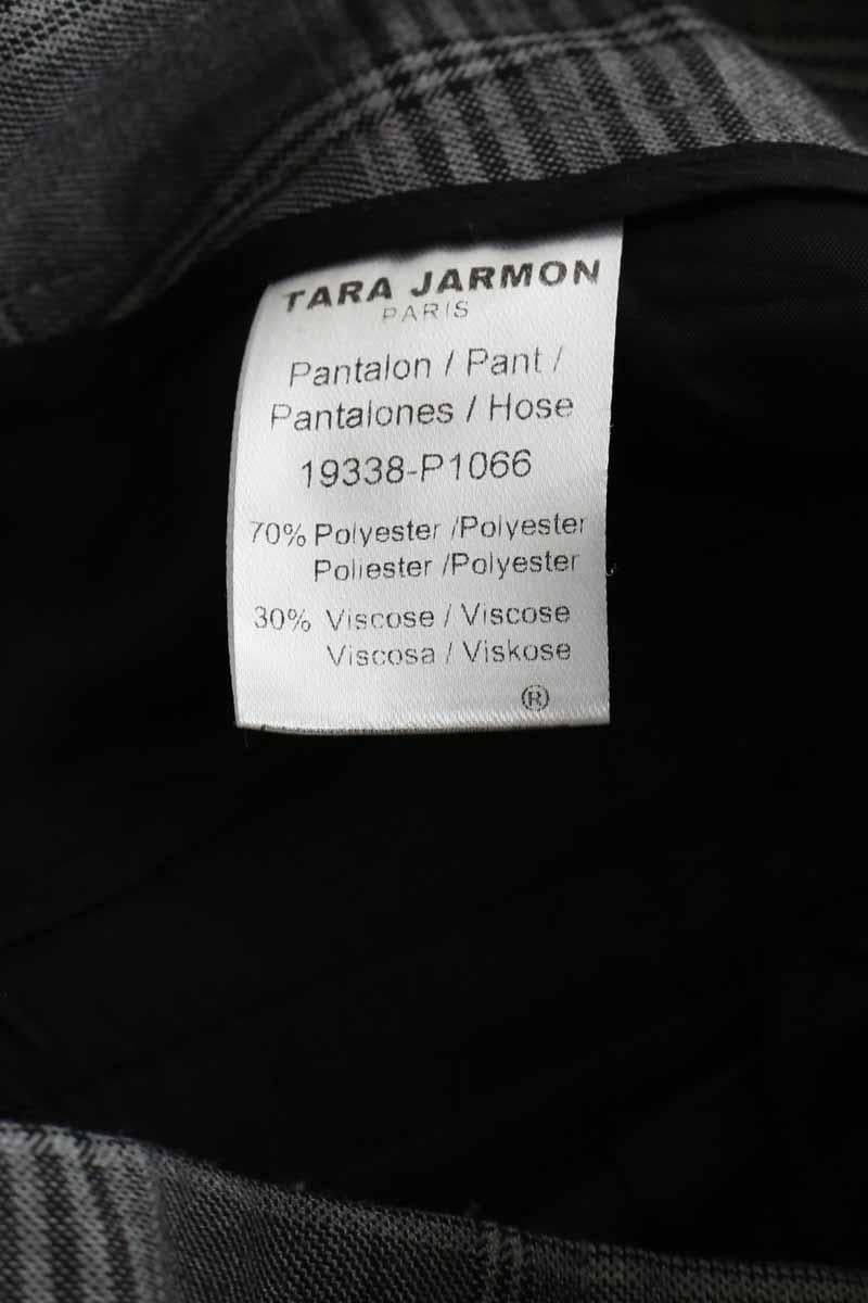 Gray straight-leg pants TARA JARMON - Seconde Main Grey