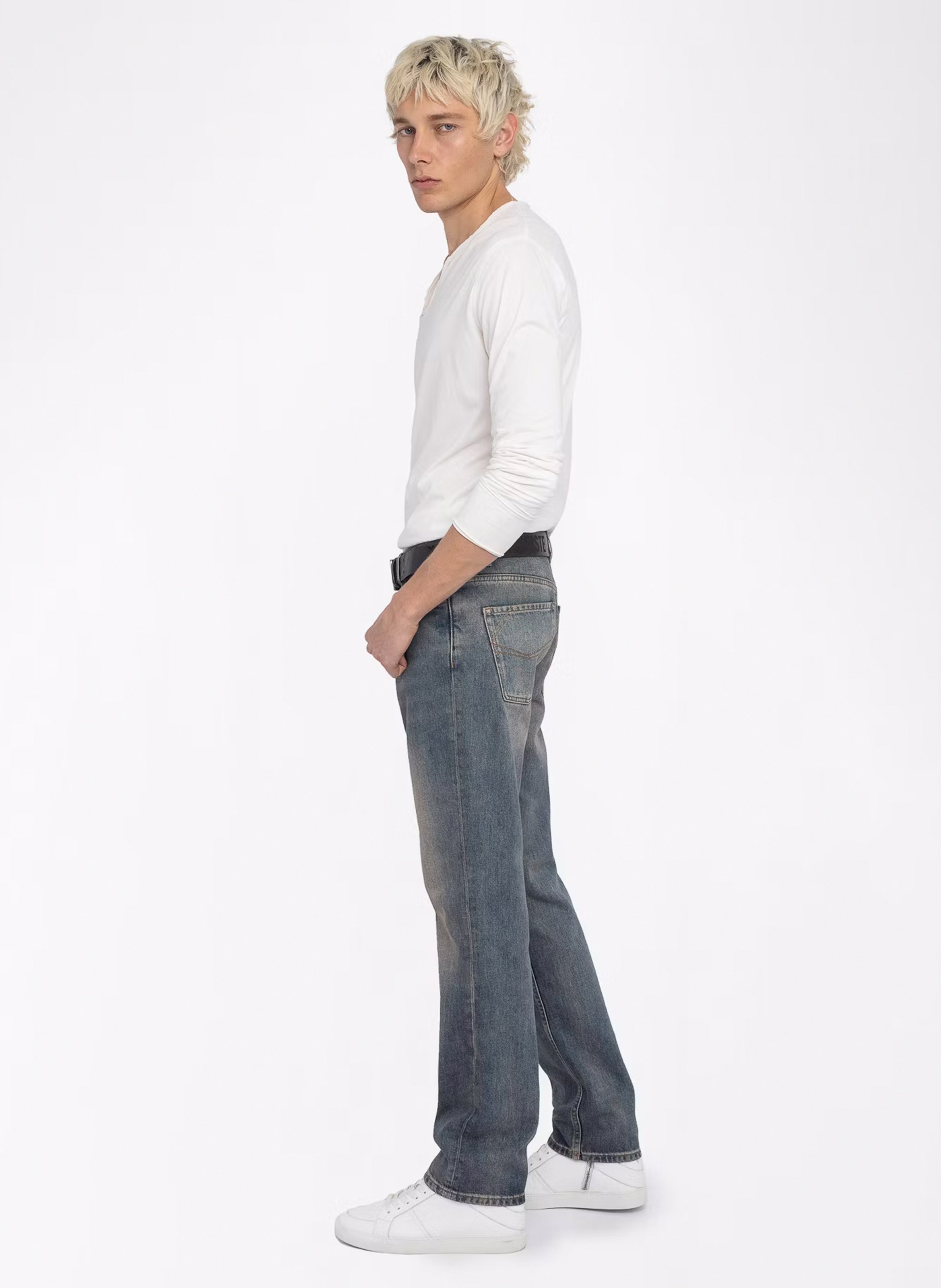 Cotton straight jeans ZADIG&VOLTAIRE Blue