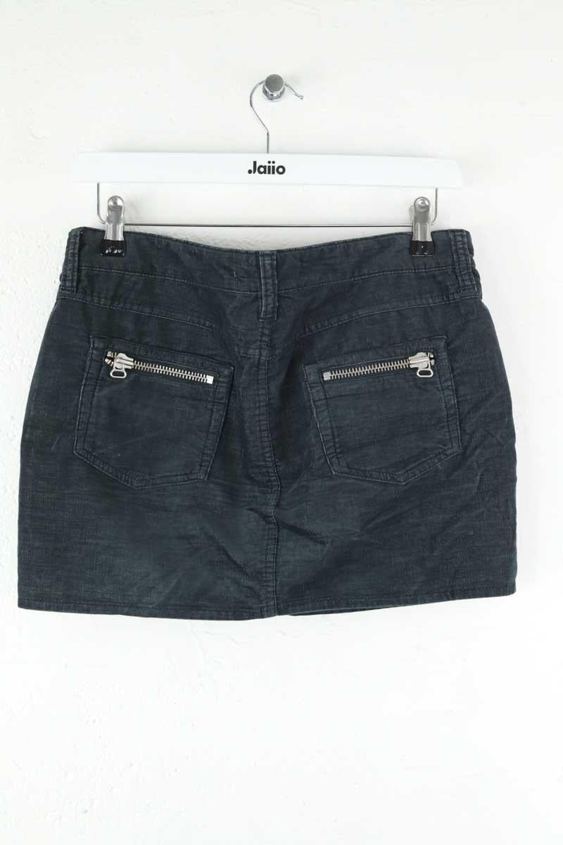 Mini jupe en coton ISABEL MARANT ÉTOILE - SECONDE MAIN Bleu