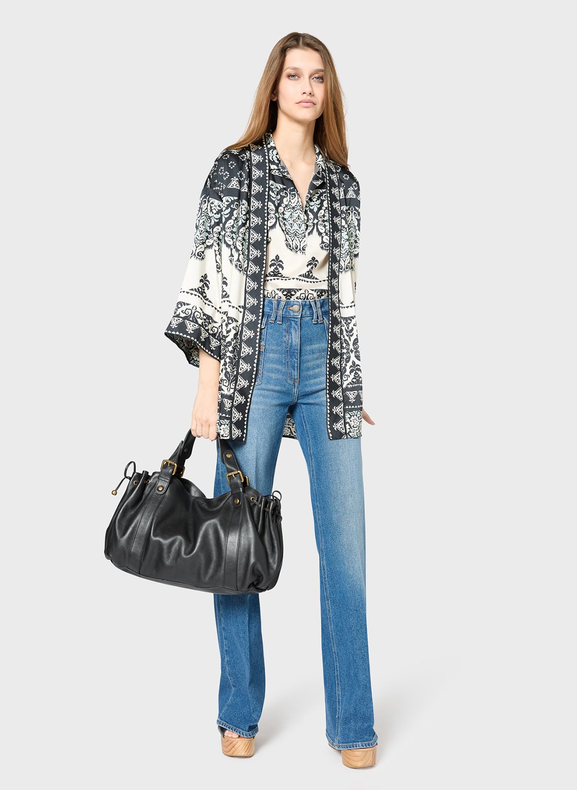 Cabas en cuir GERARD DAREL Noir