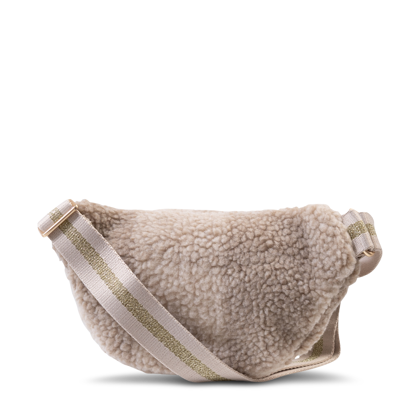 Sac banane en coton à carreaux IKKS JUNIOR Beige