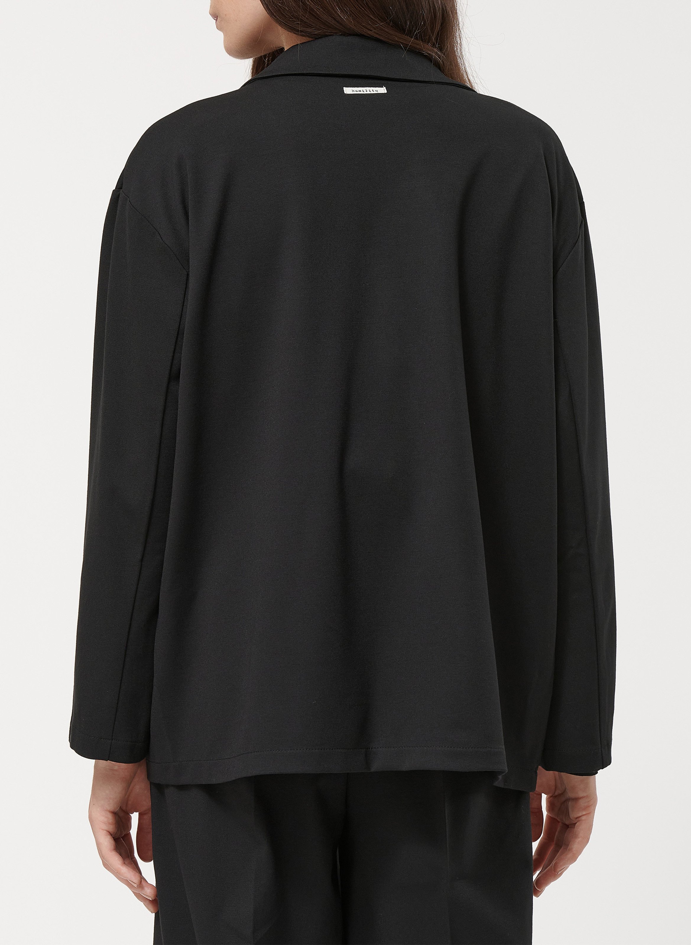 Veste col tailleur HUMILITY Noir